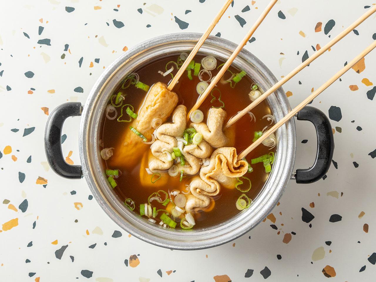 Fishcake soup