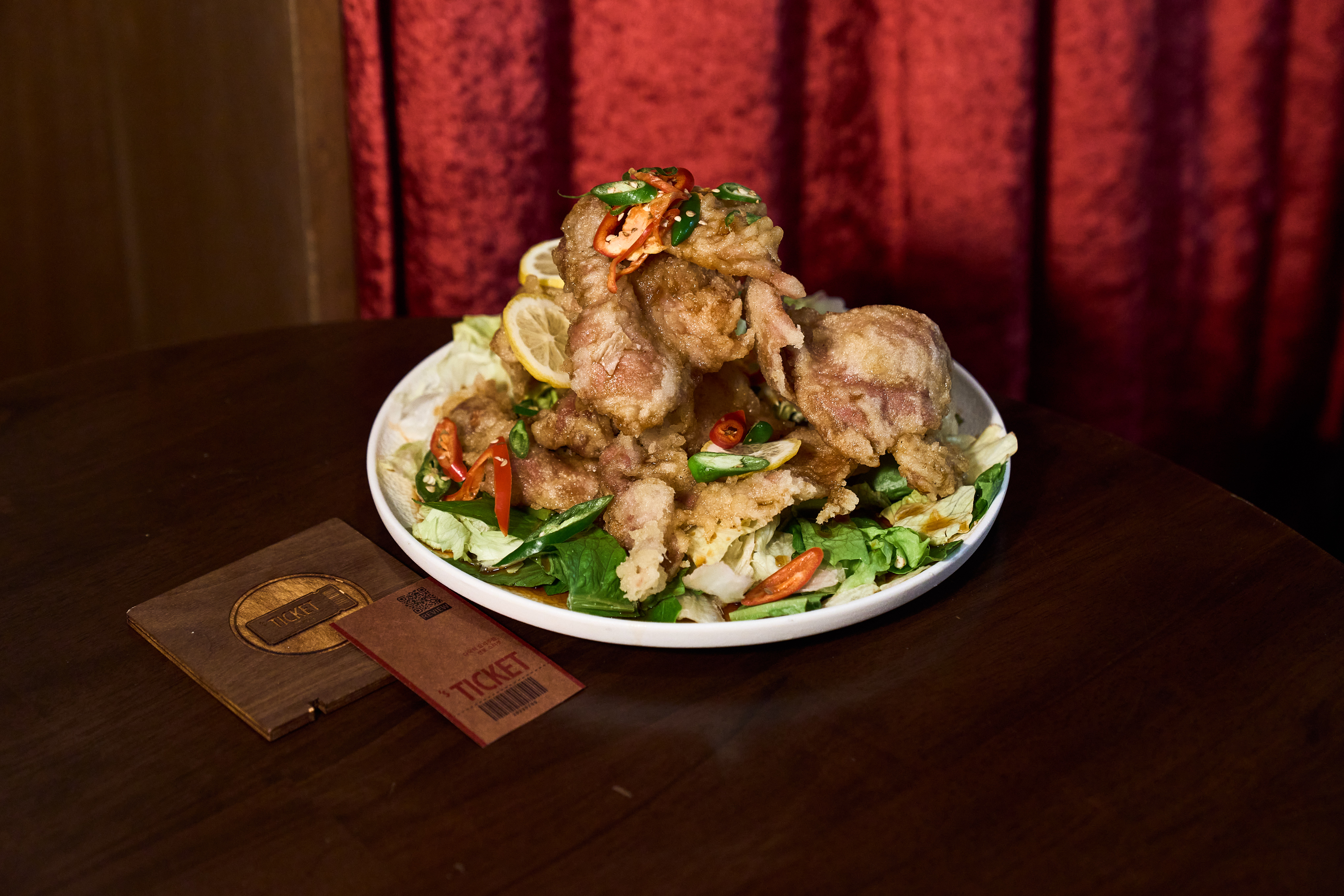 [SIGNATURE] Fried Thick Korean Pork with Hot and Sour Soy Sauce