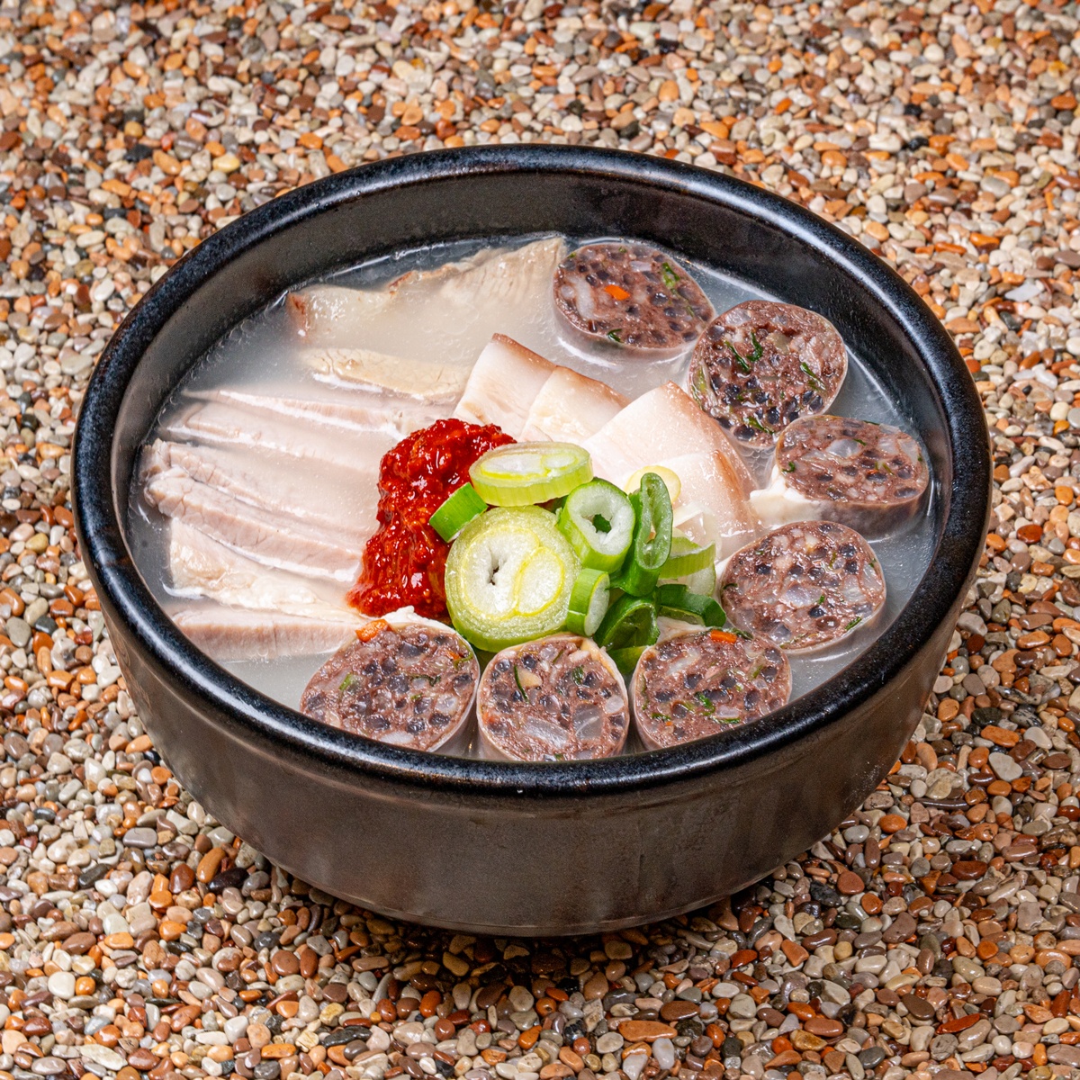 Sundae and Rice Soup