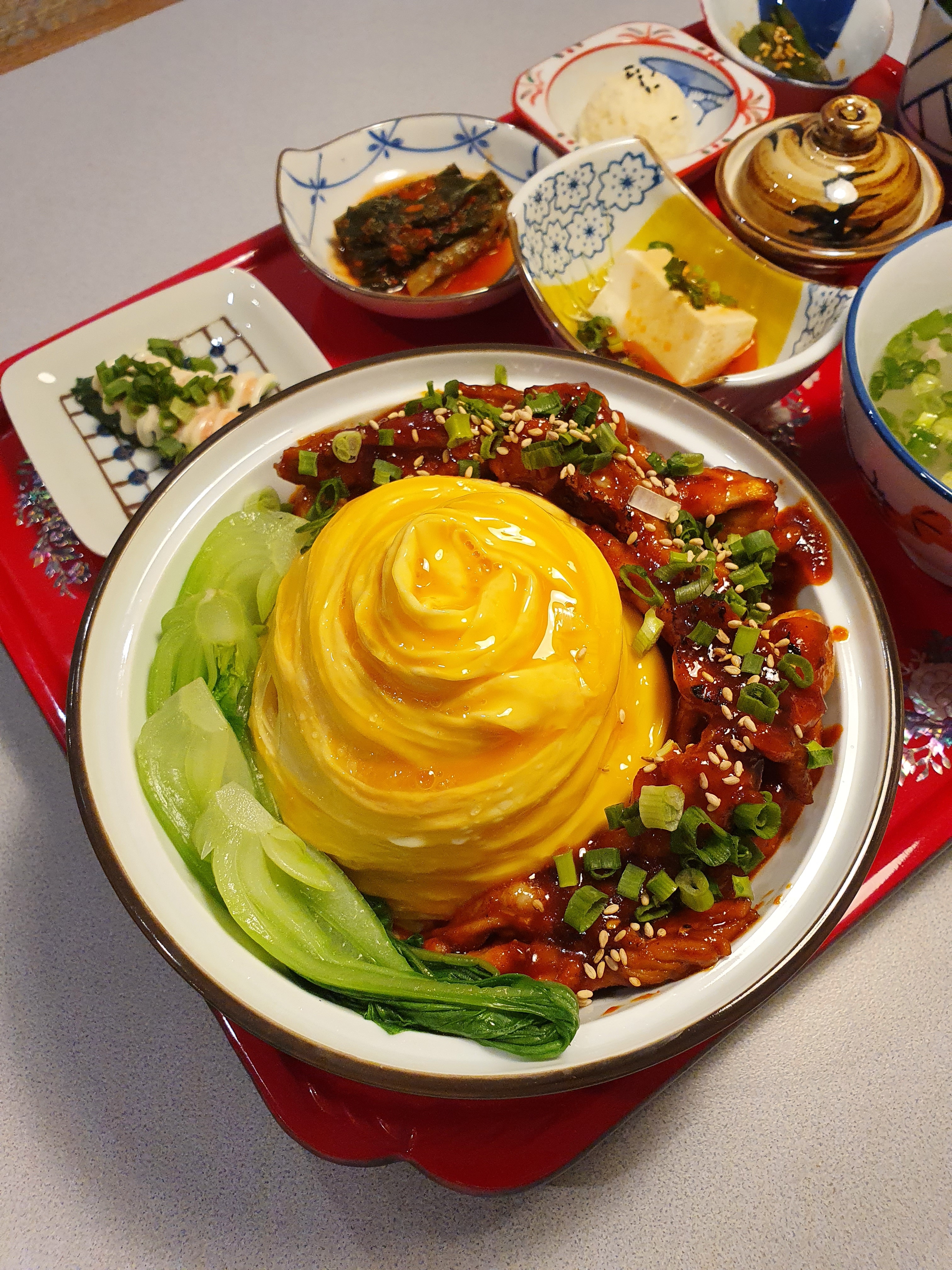 Stir-fried Chicken Neck Meat with Rice