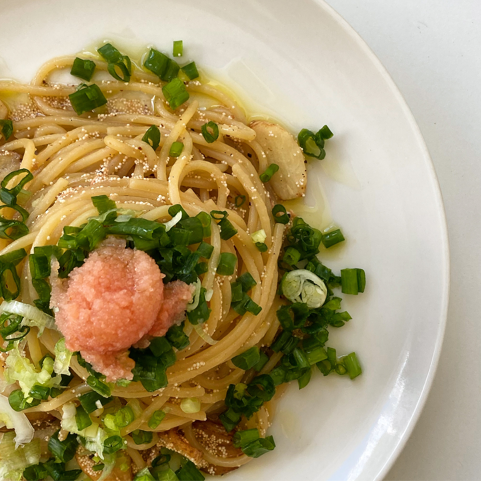 Pollock Roe Oil Pasta