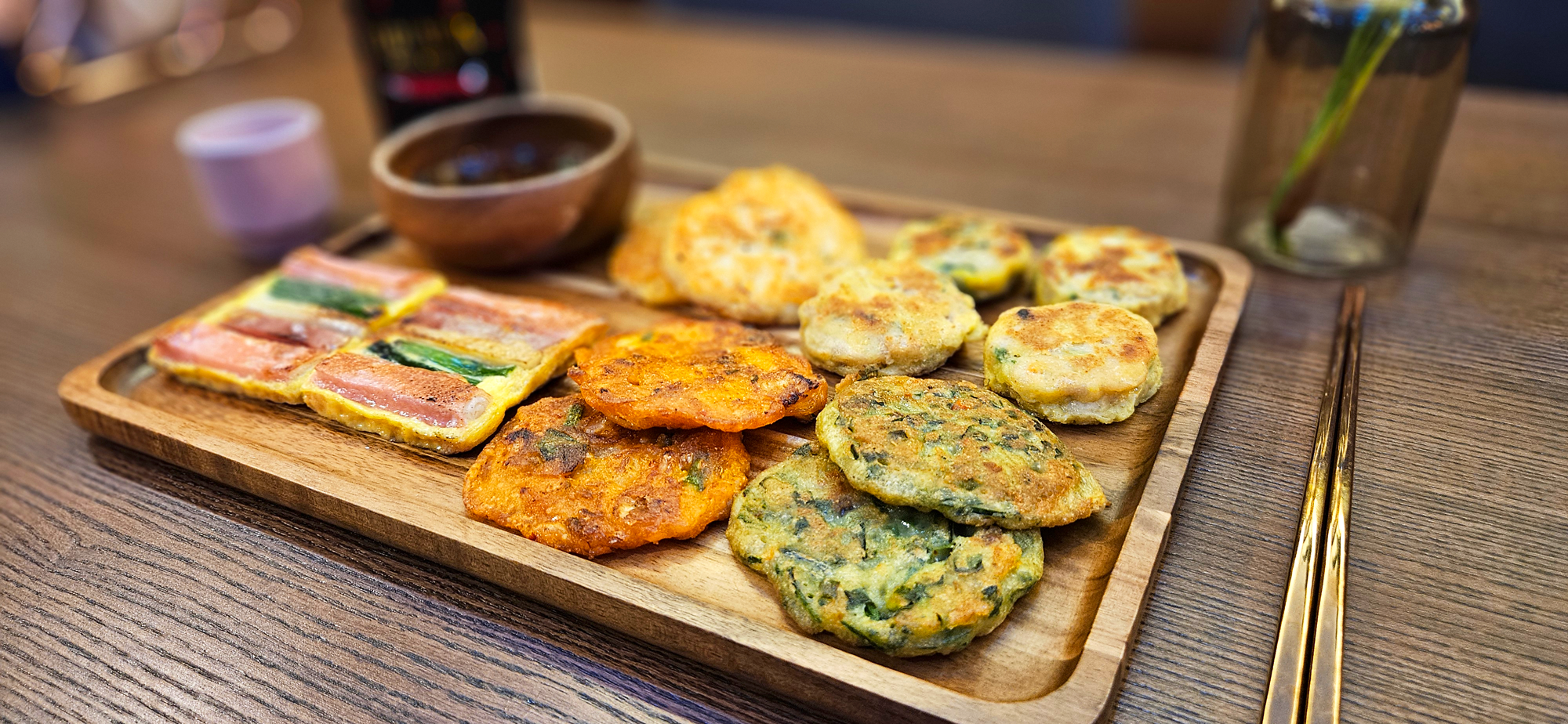 Bite-sized Assorted Pancakes