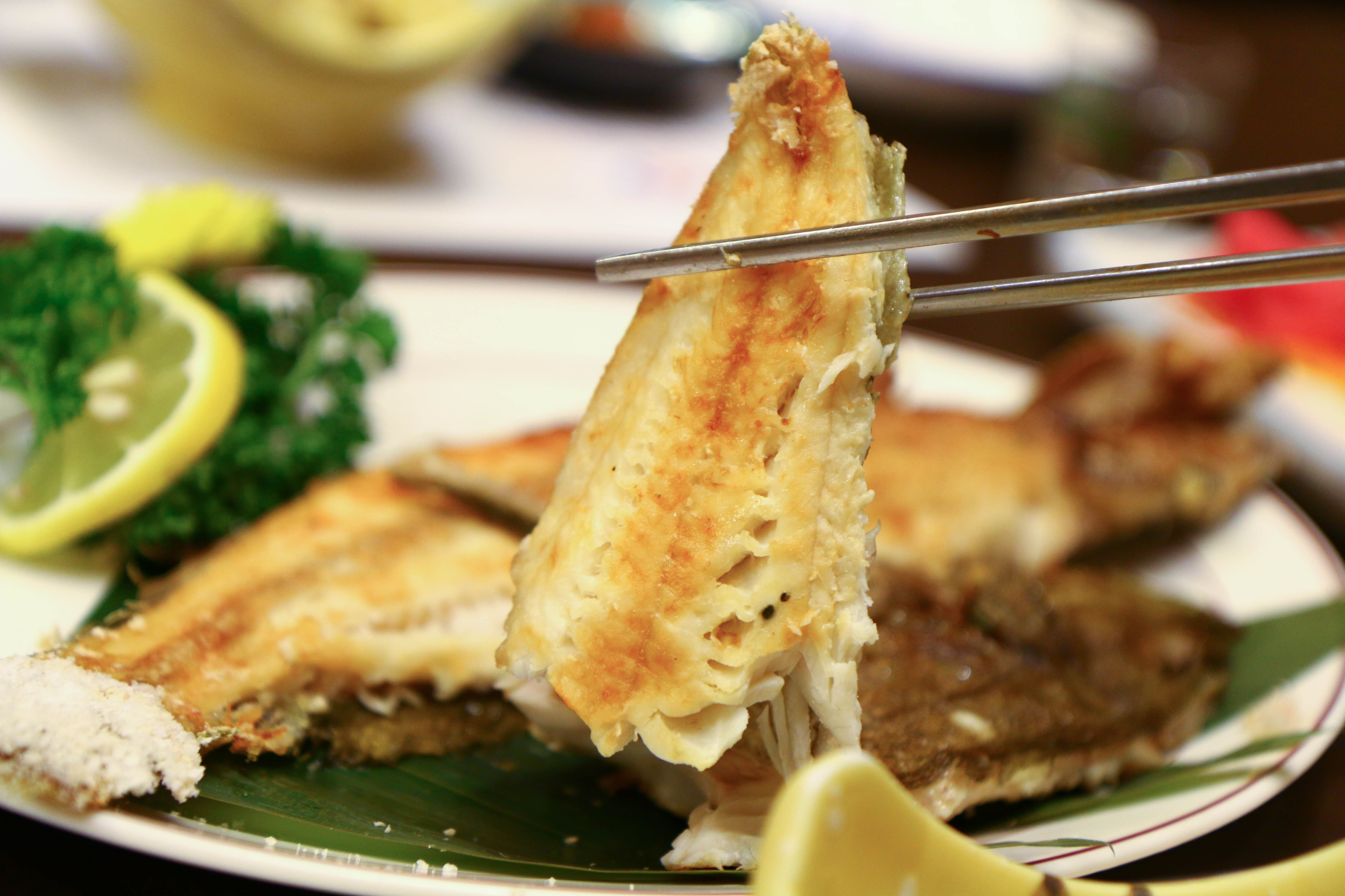 Grilled fish set meal