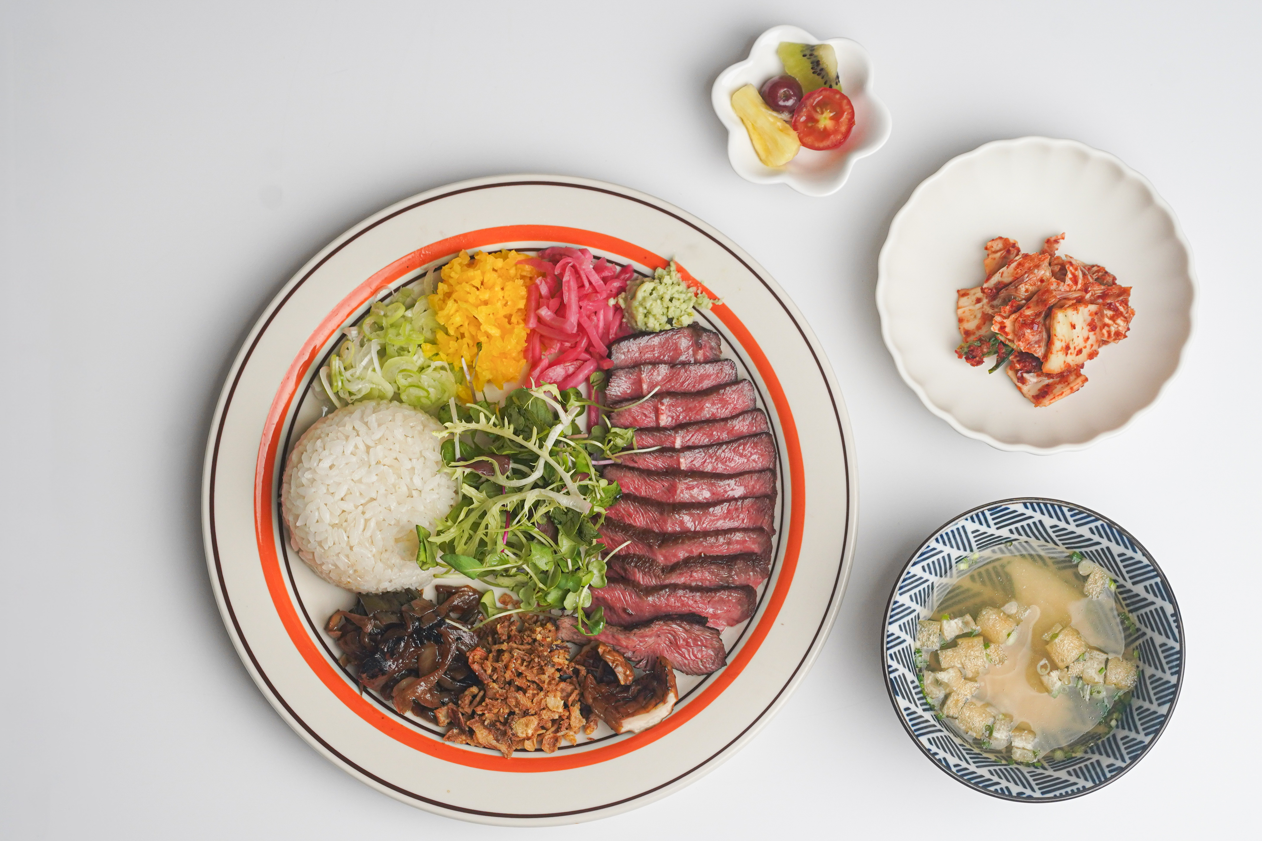 Sous-vide Chuck Flap Steak Rice Bowl