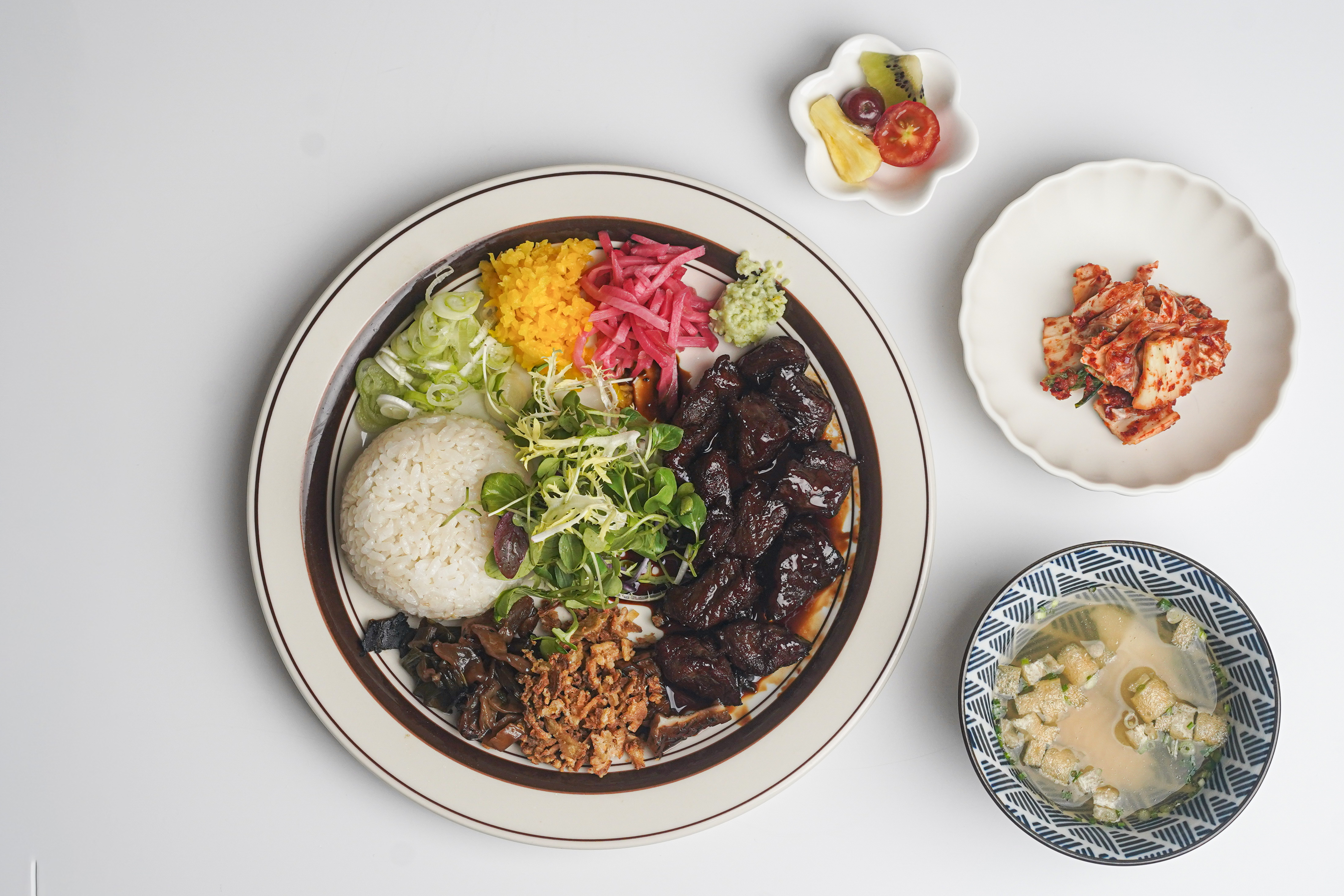 Stir-fried Chopped Steak with Rice