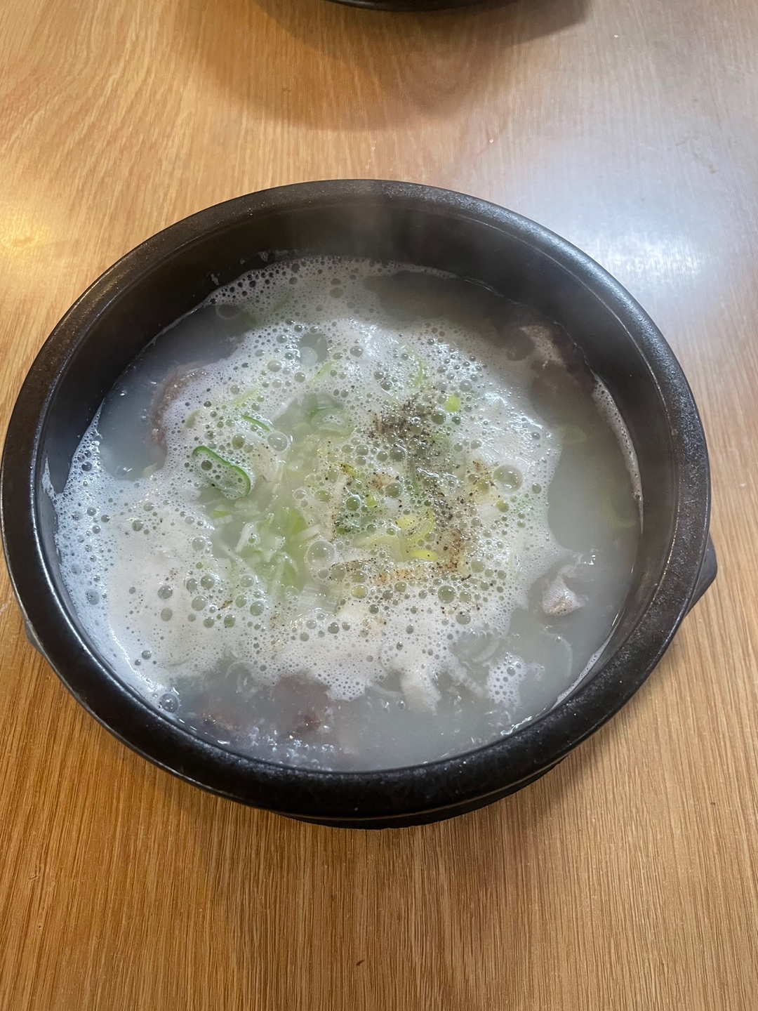 Beef Head Meat and Rice Soup