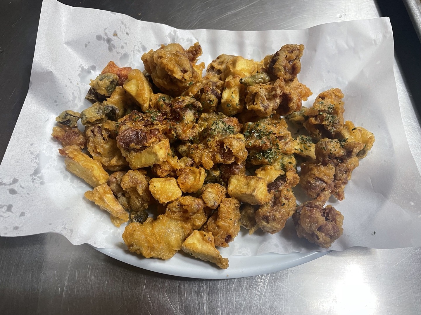 Deep-fried Chicken Gizzard