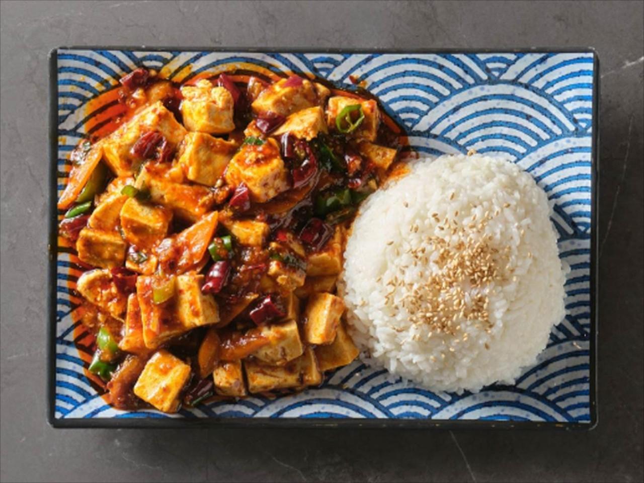 Spicy Bean Curd with Rice