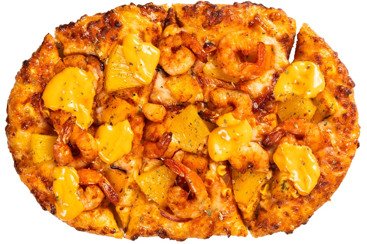 Hot Shrimp Pizza
