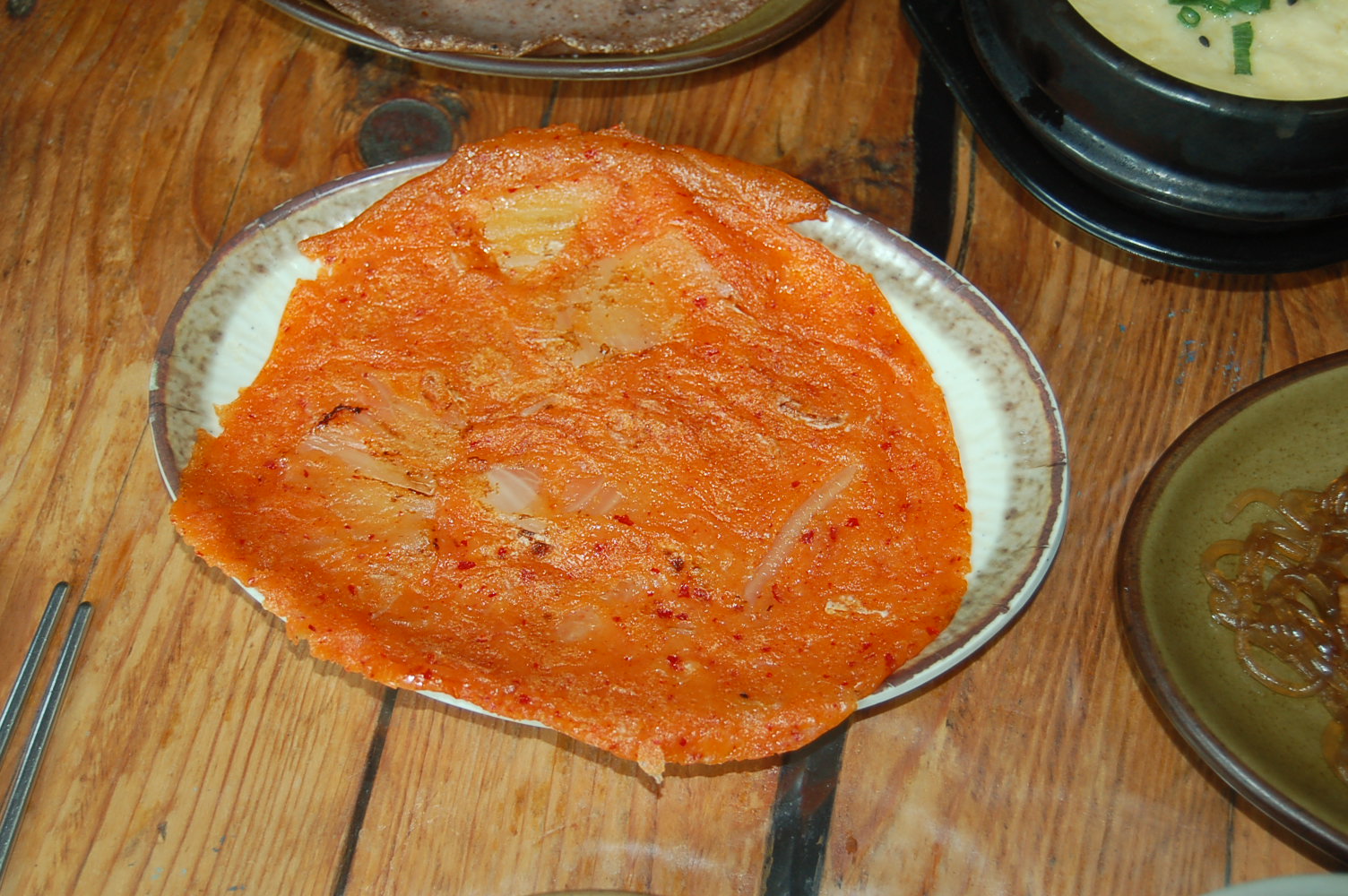 kimchi pancake