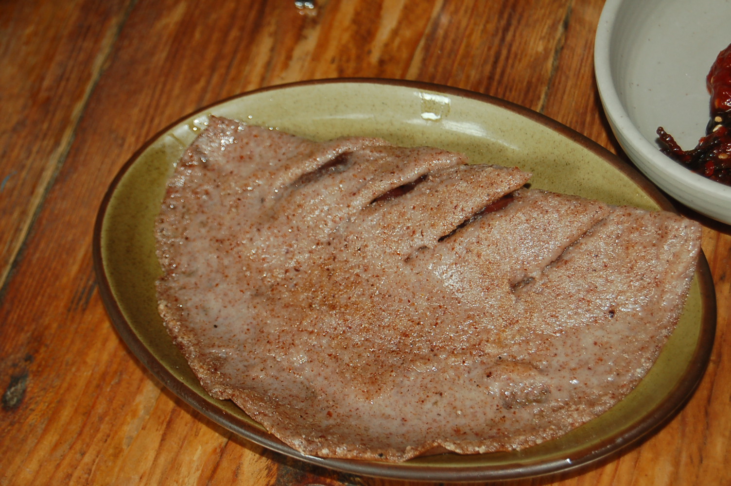 Sorghum and Mung Bean Pancake