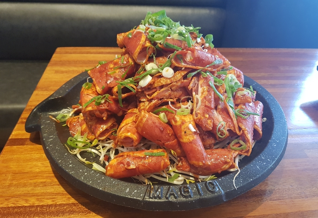 Marinated Duck Bulgogi Platter