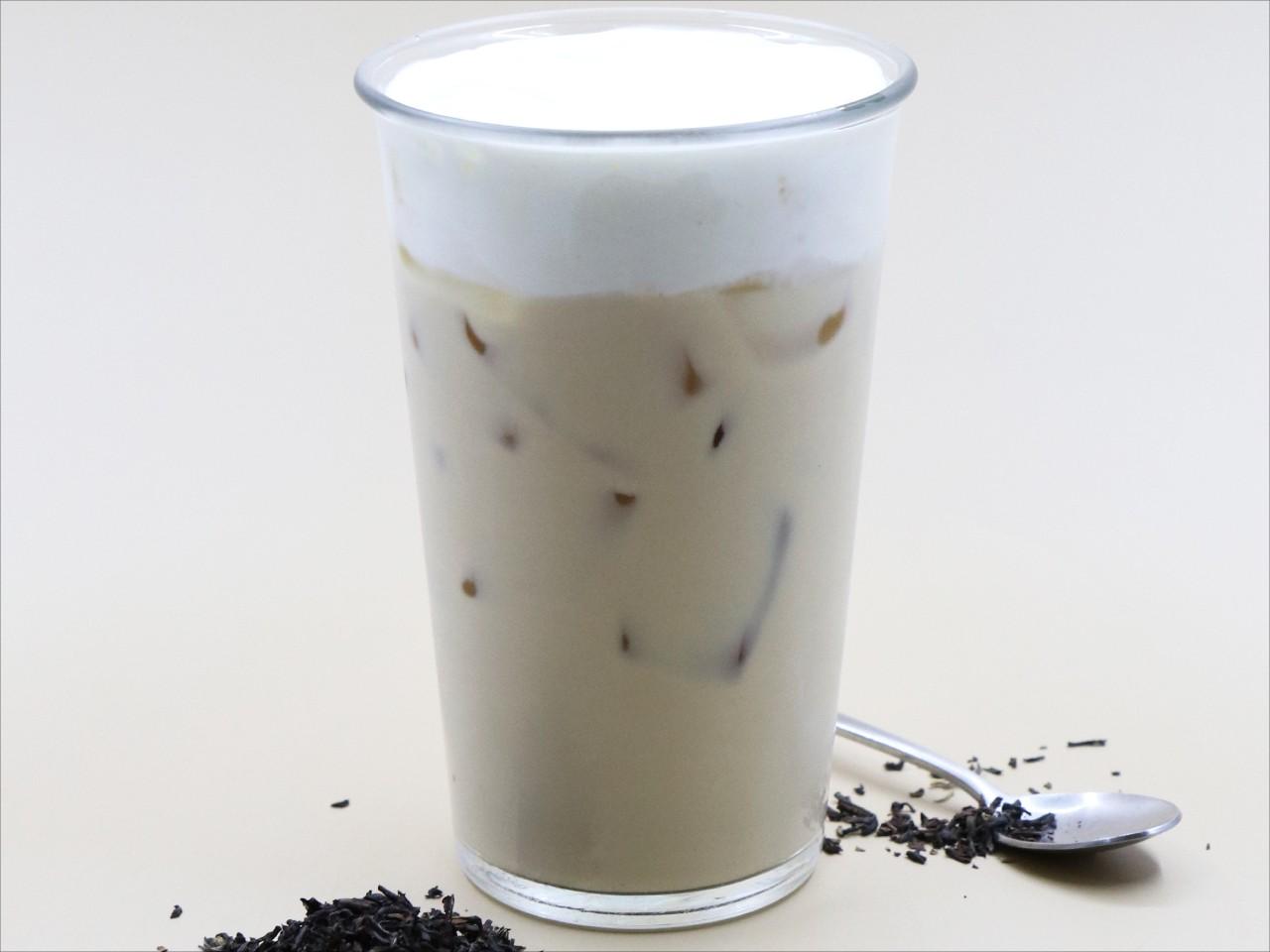 Cream milk tea
