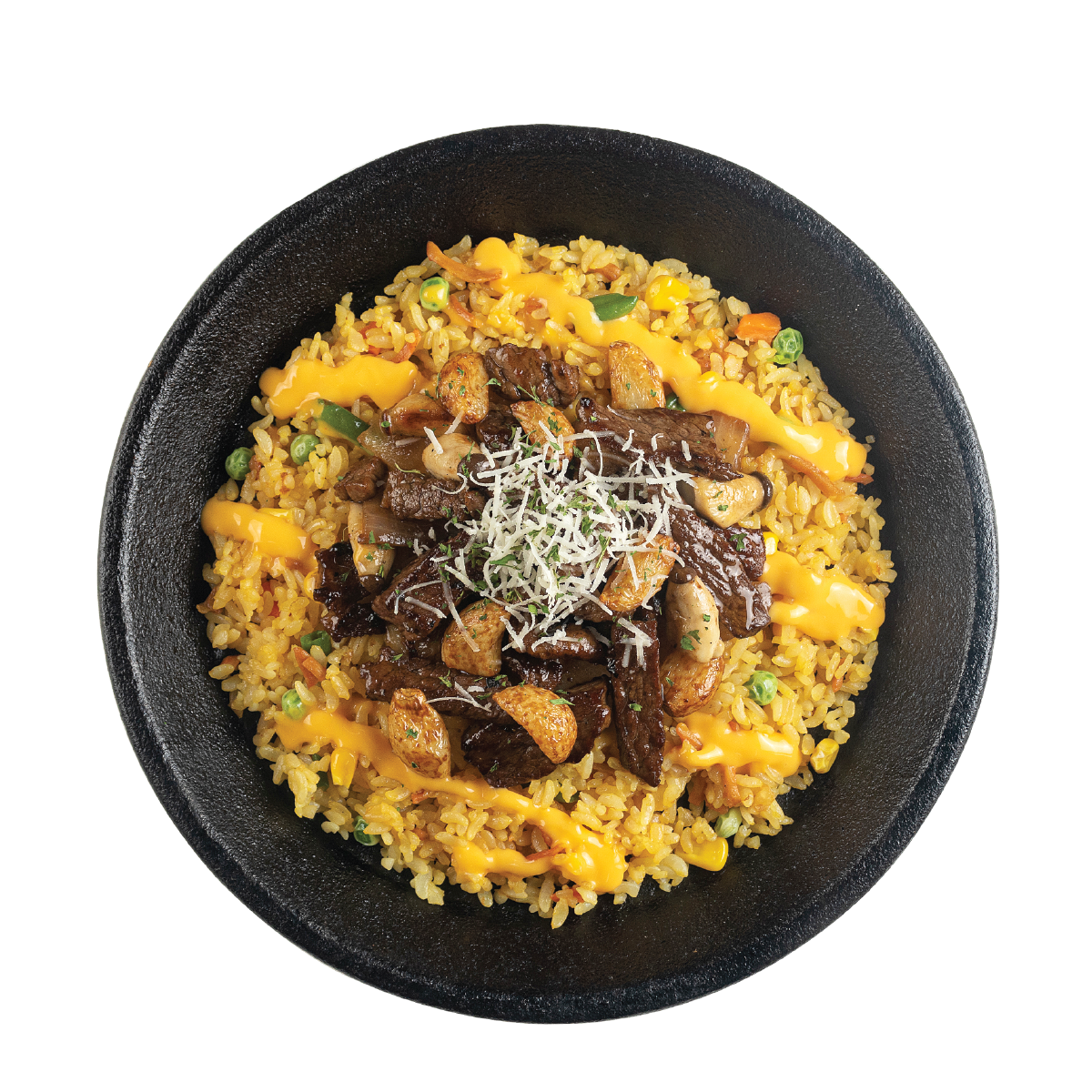 Garlic Steak Fried Rice