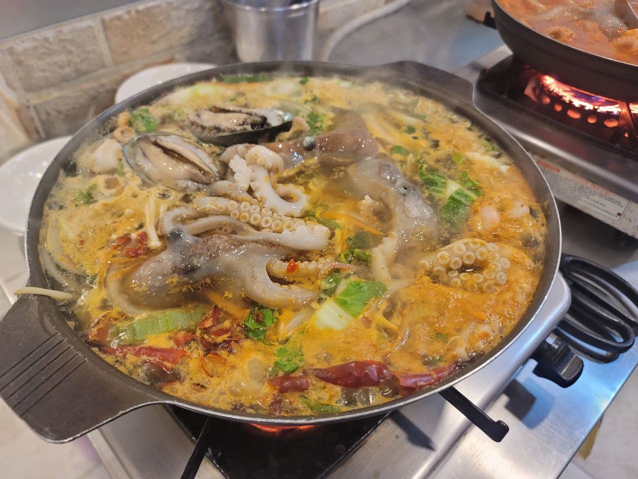 Seafood and Bean Curd Soup