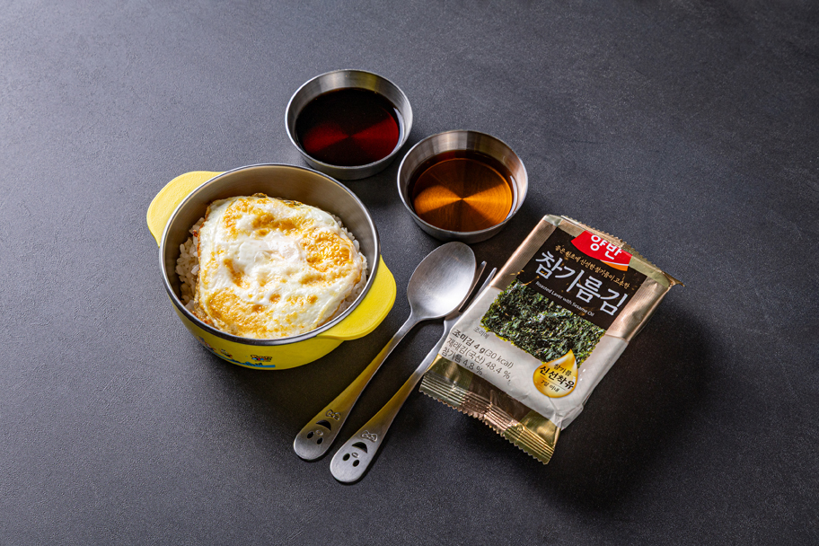 Children's Soy Sauce Egg Rice