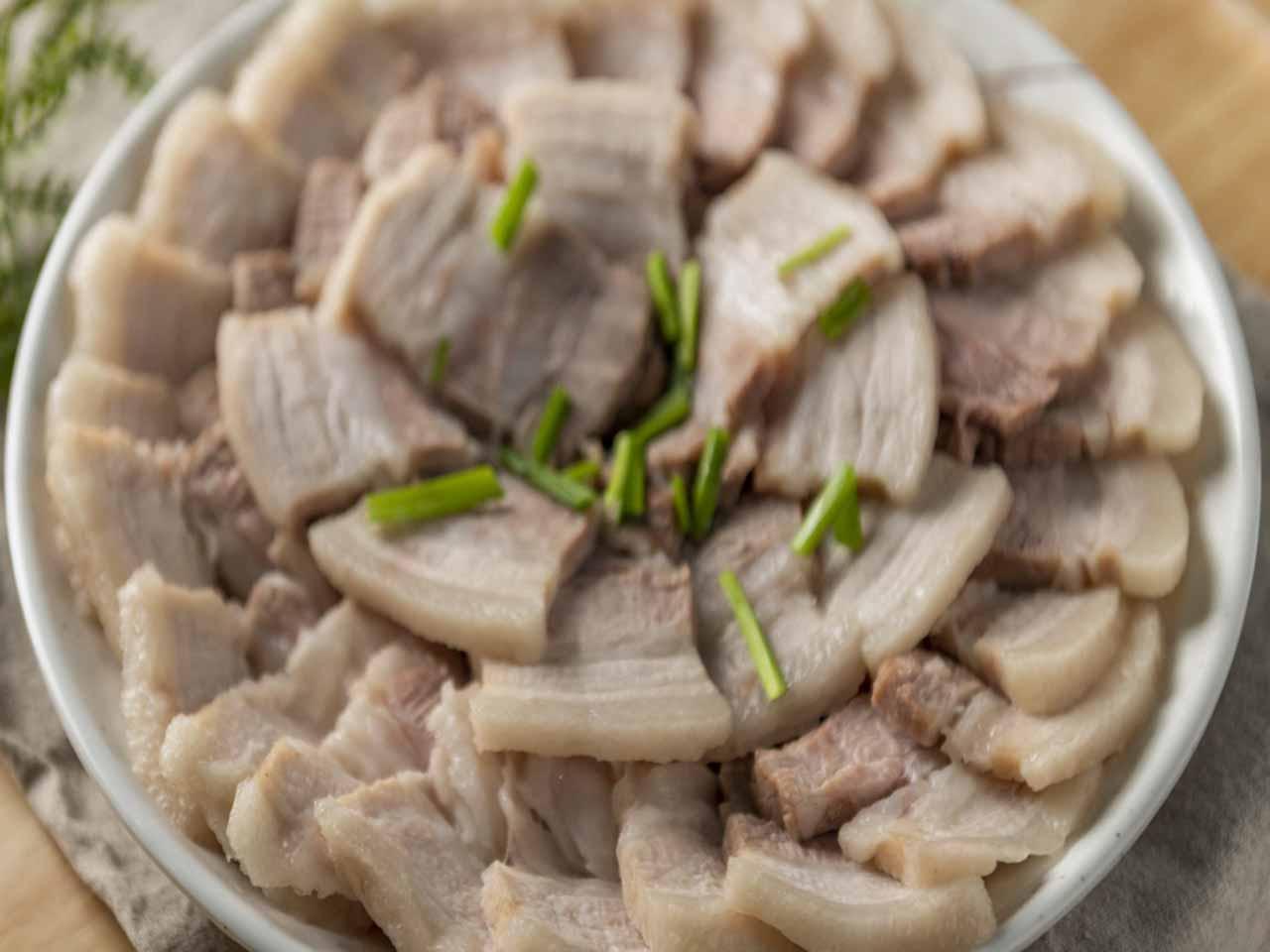 Boiled Pork Slices