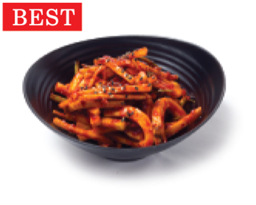 Spicy seasoned squid