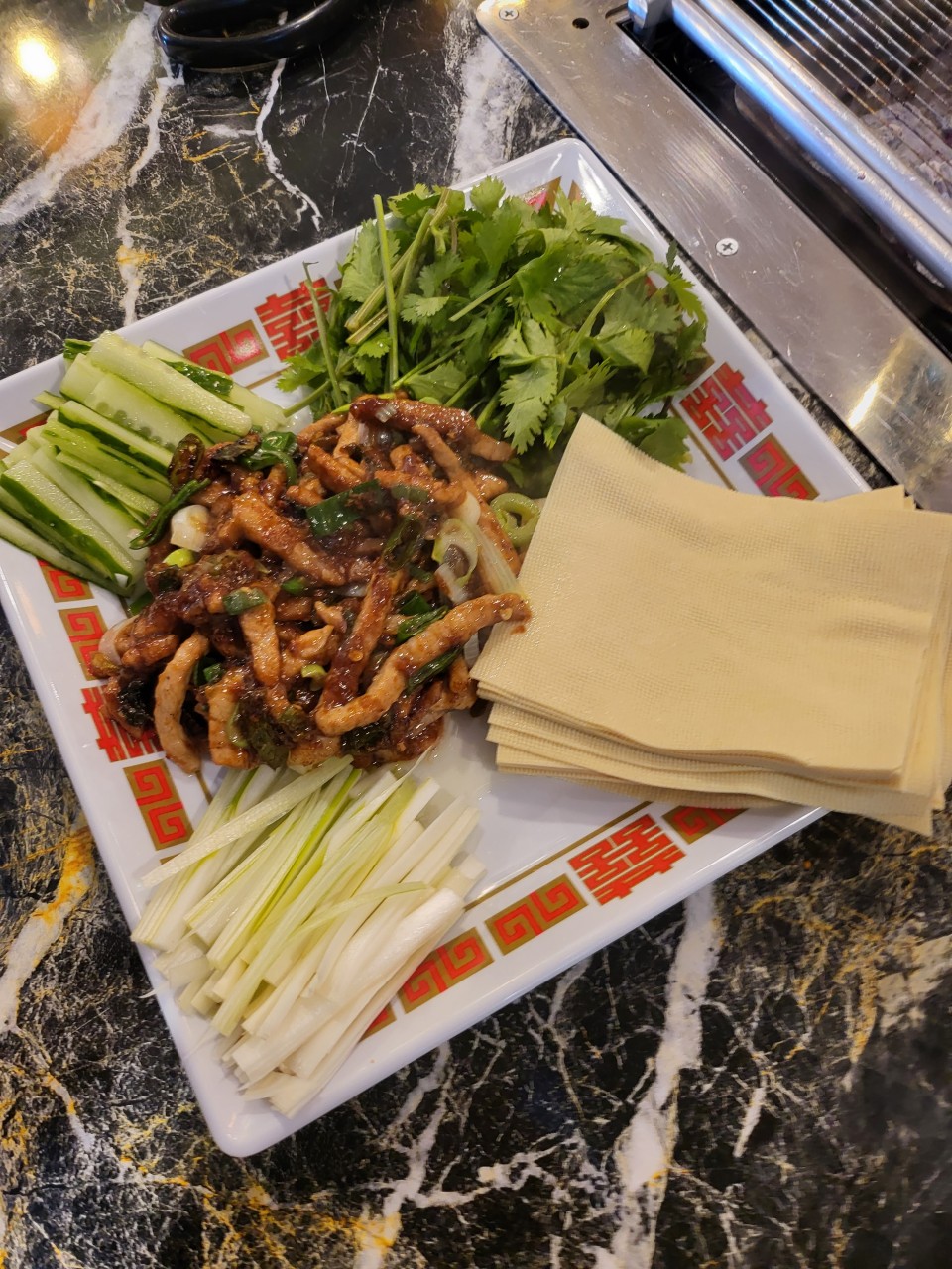 Pork Shreds in Peking Sauce