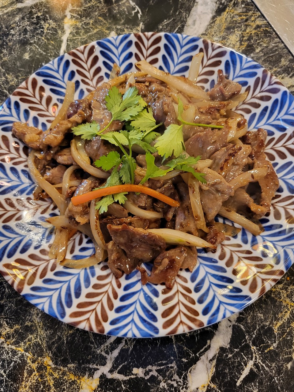 Stir-fried Lamb with Cumin