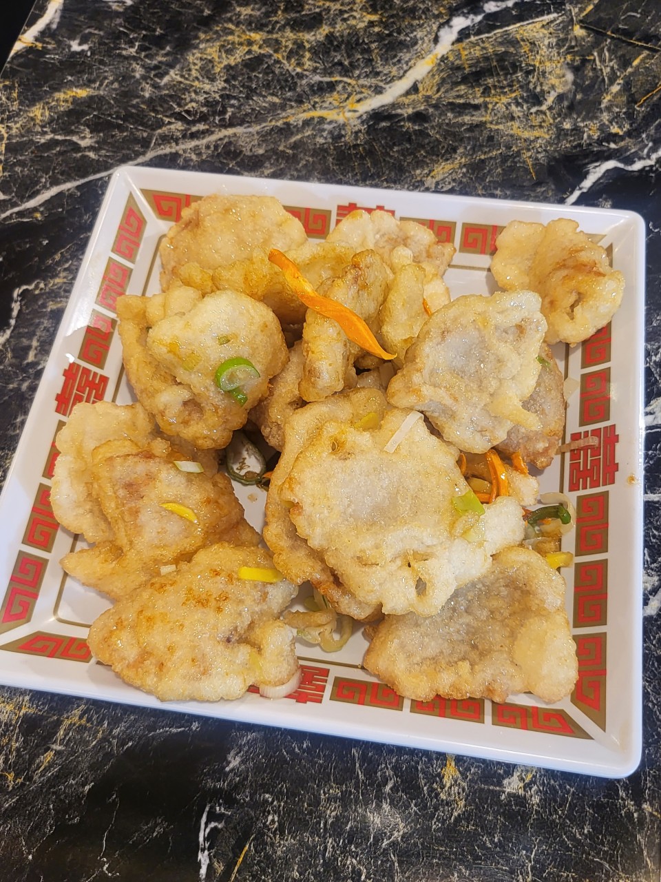 Deep-fried Pork with Sweet and Sour Sauce