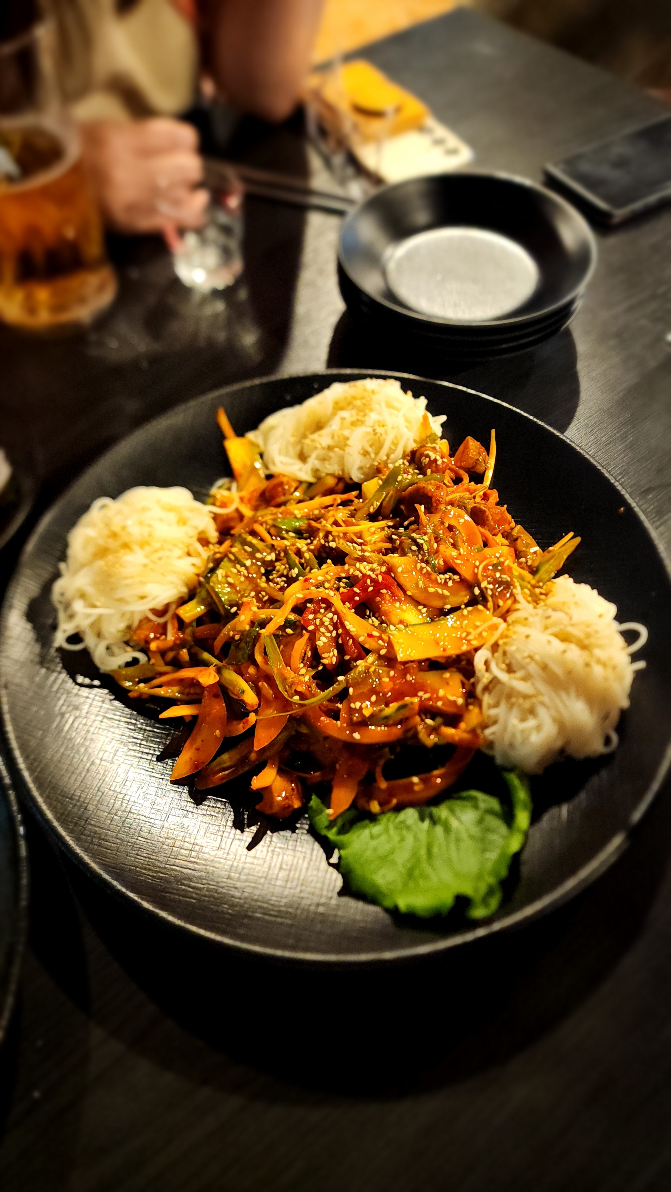 Spicy Sea Snail Salad with Noodles