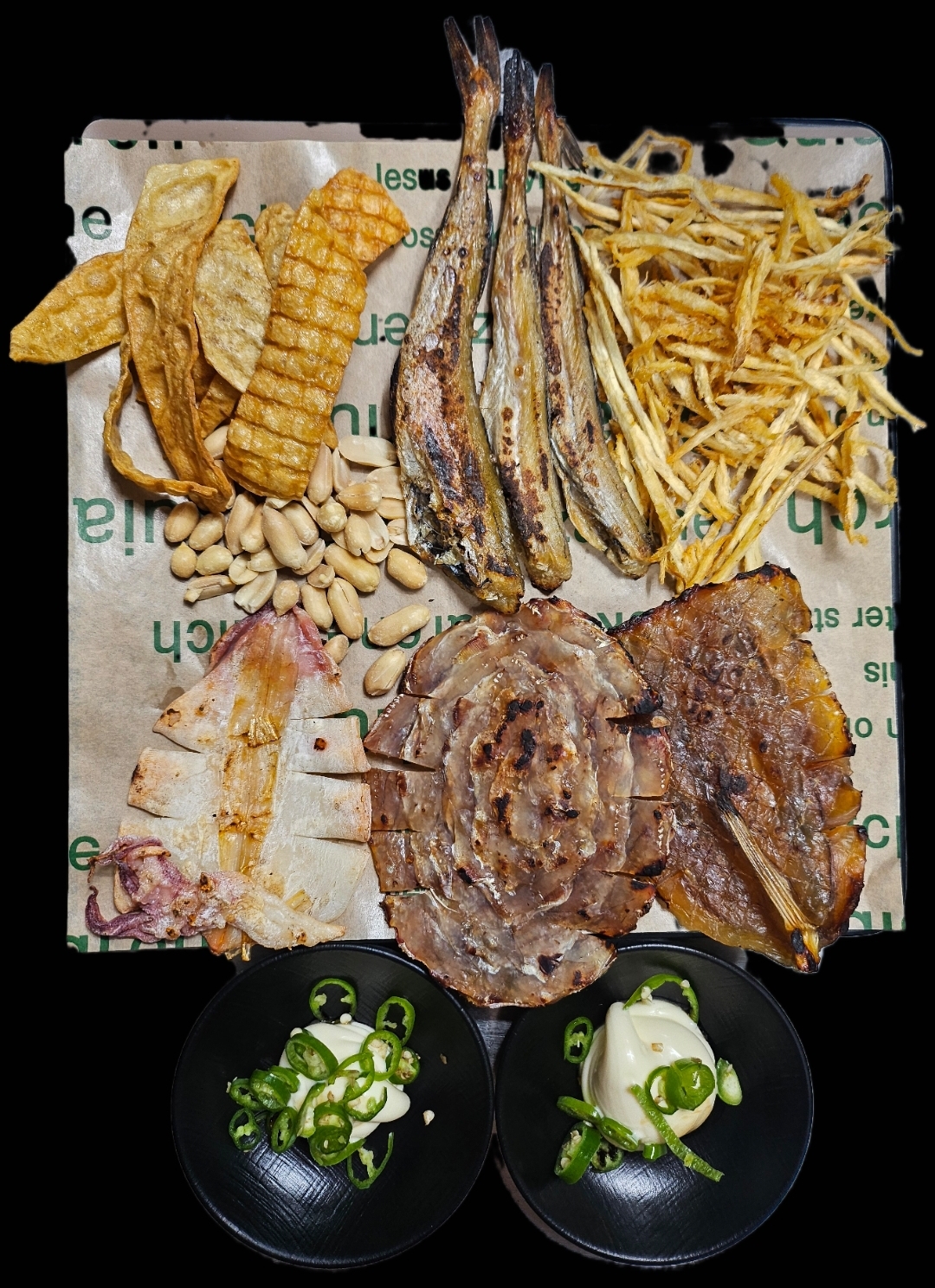 Assorted Dried Food