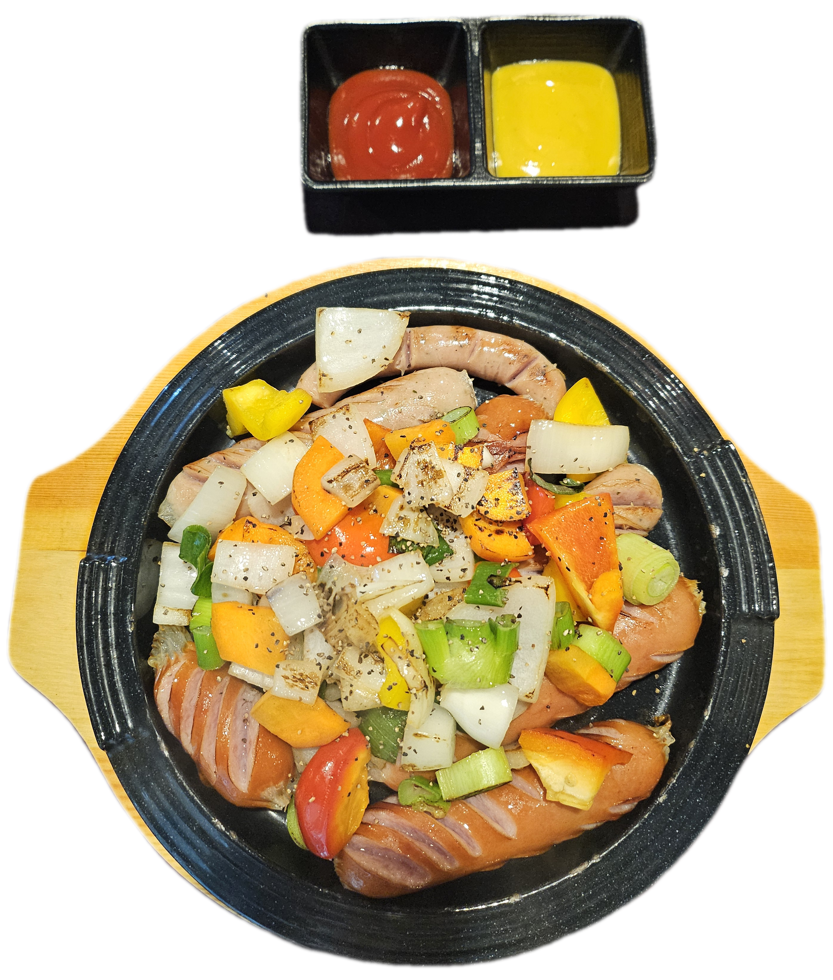 Assorted Vegetables and Sausage