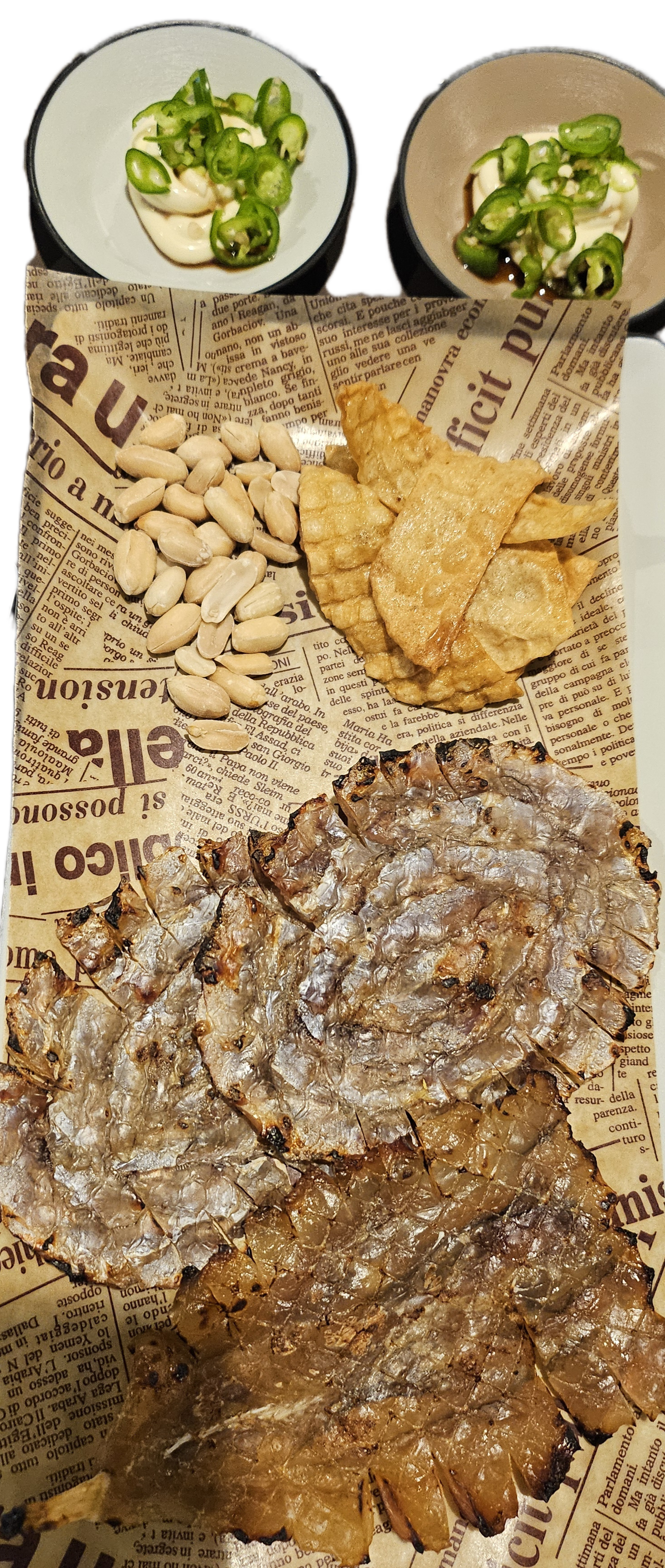 Dried Filefish and Dreid Monkfish