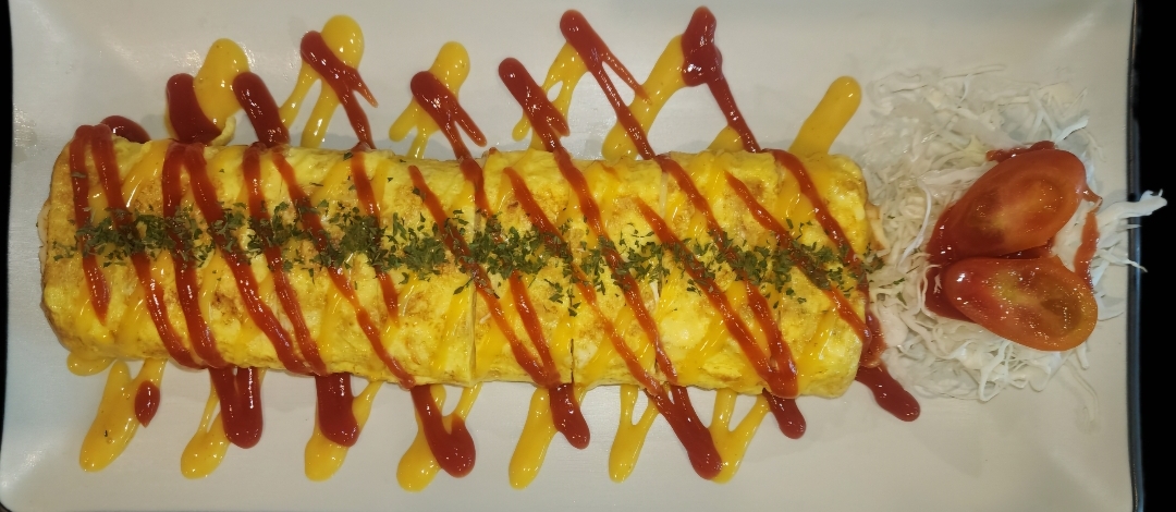 Cheese Omelet Roll