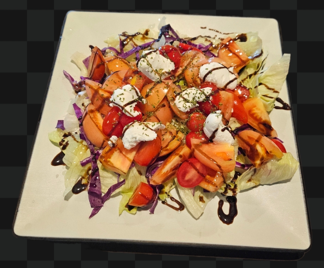 Tomato Ricotta Cheese Salad