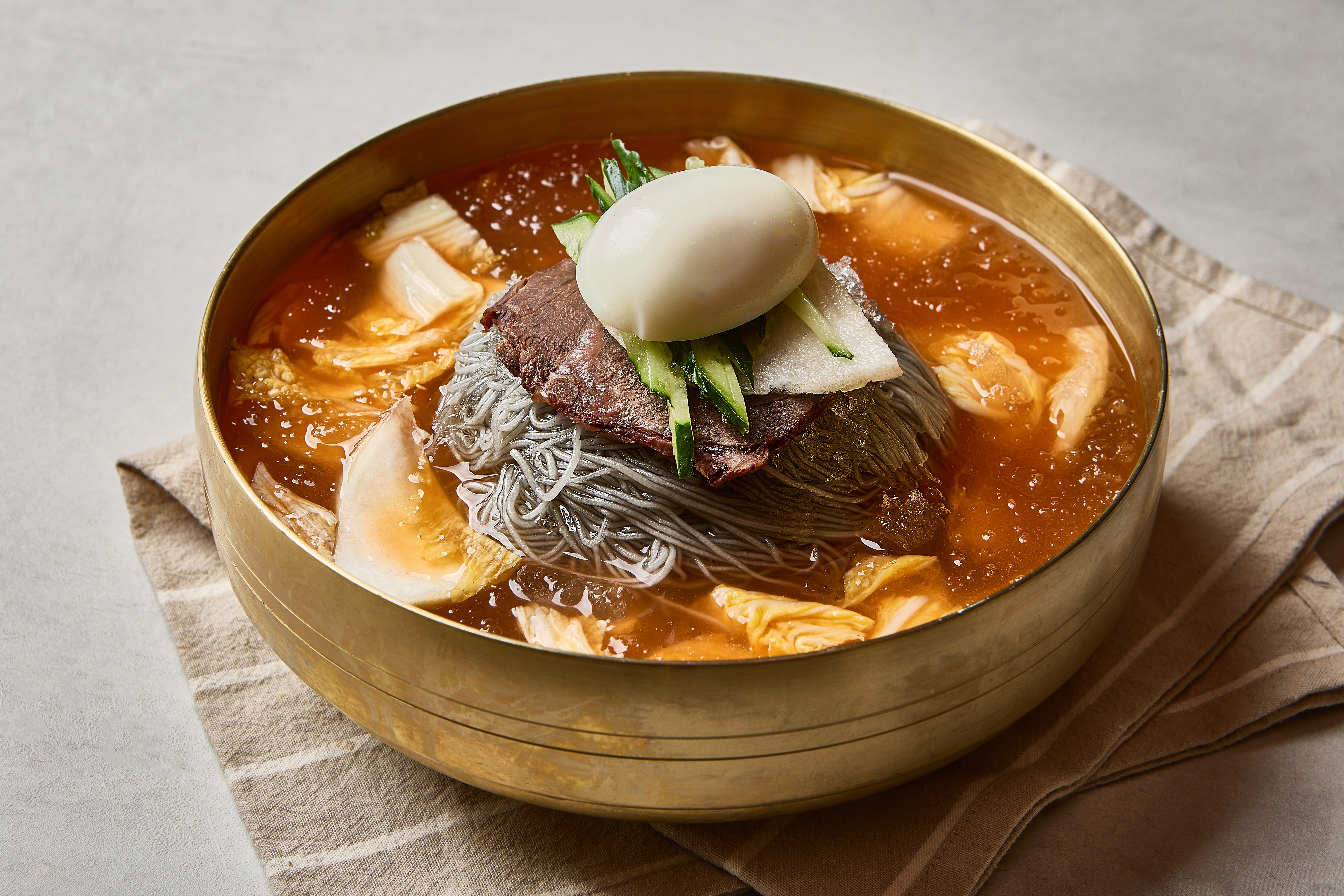 Pyongyang Cold Noodles (After Meat)
