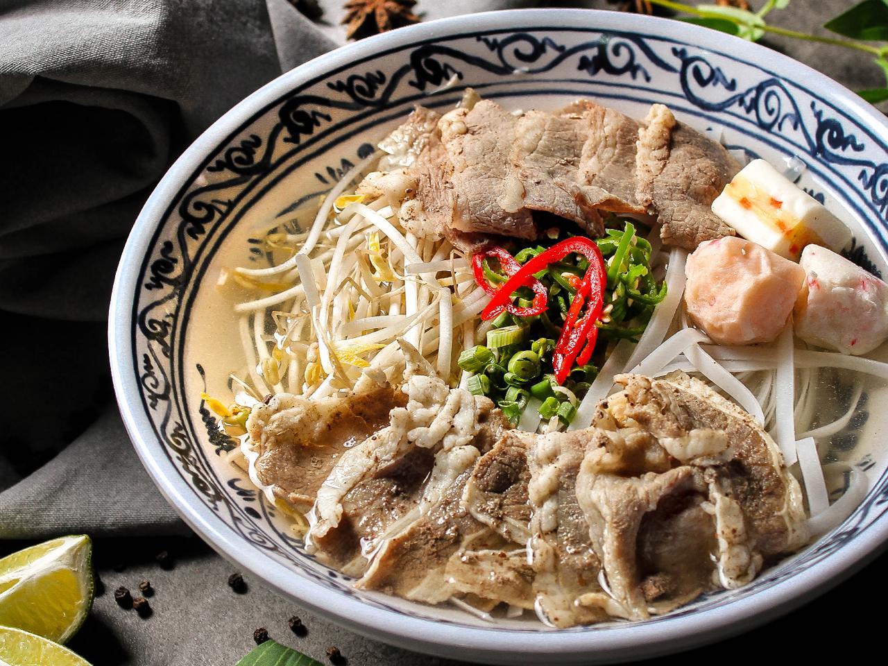 Premium Rice Noodle Soup