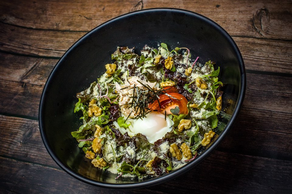 Chicken Breast Salad Udon