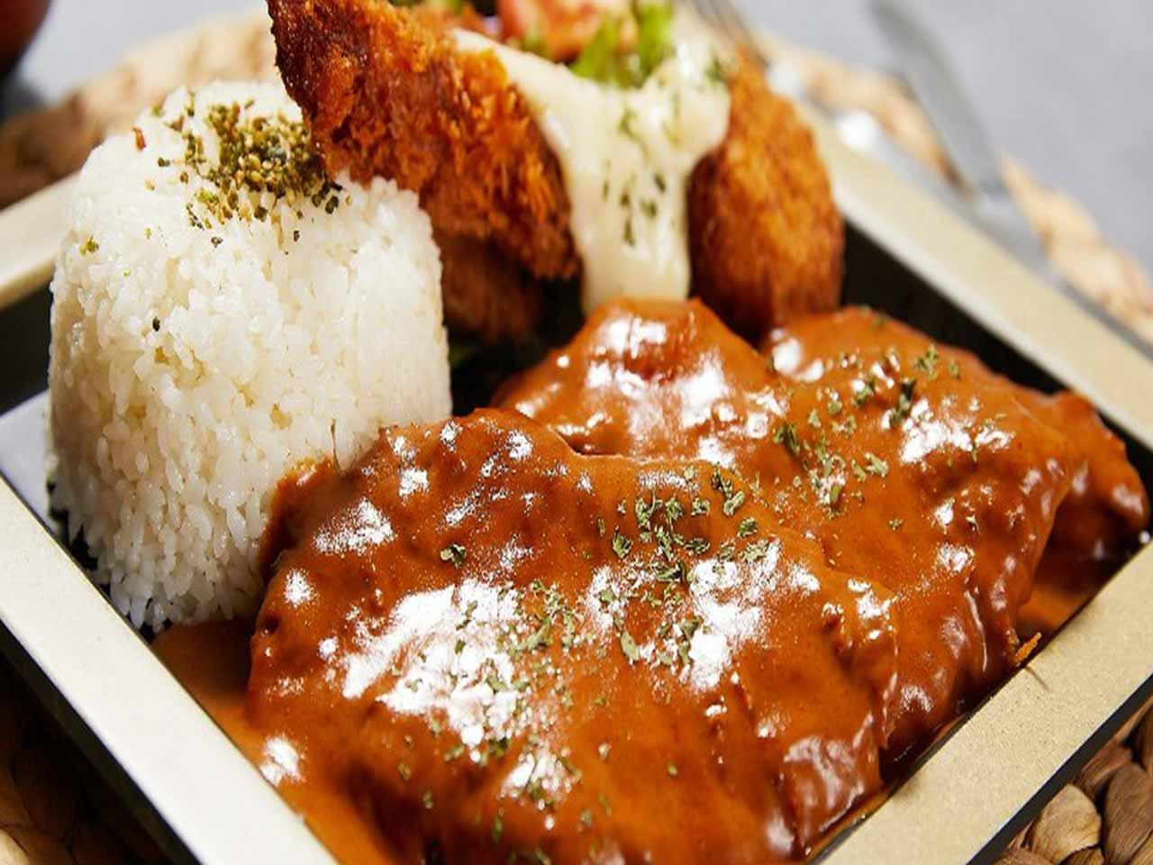 Demi-glace Tonkatsu Set