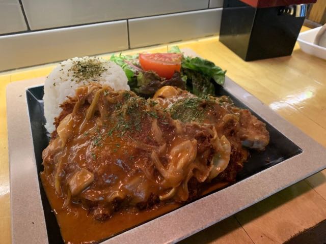 Mushroom Demi-glace Tonkatsu