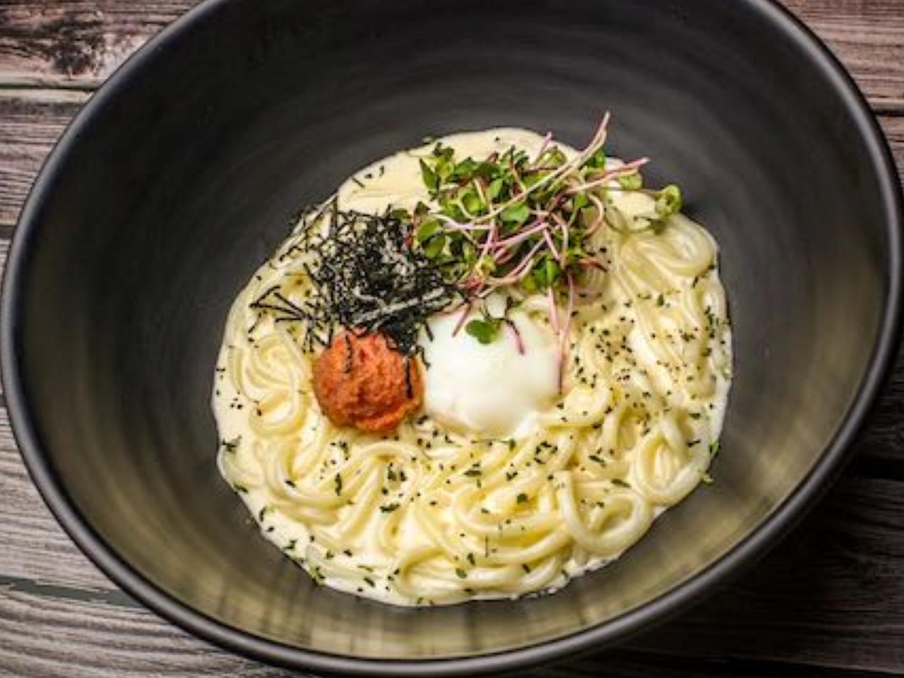Pollack Roe Cream Udon