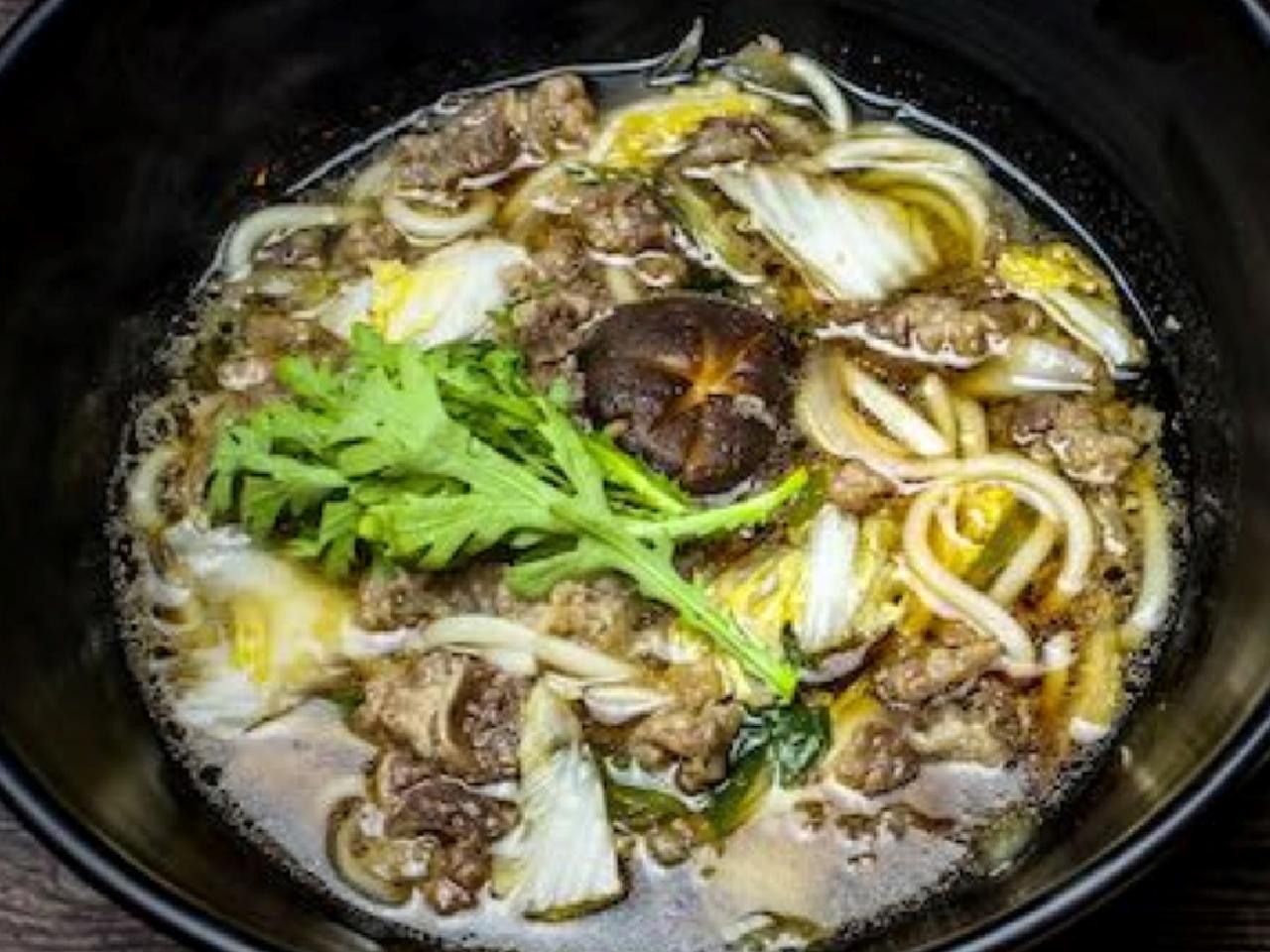 Beef Udon Sukiyaki