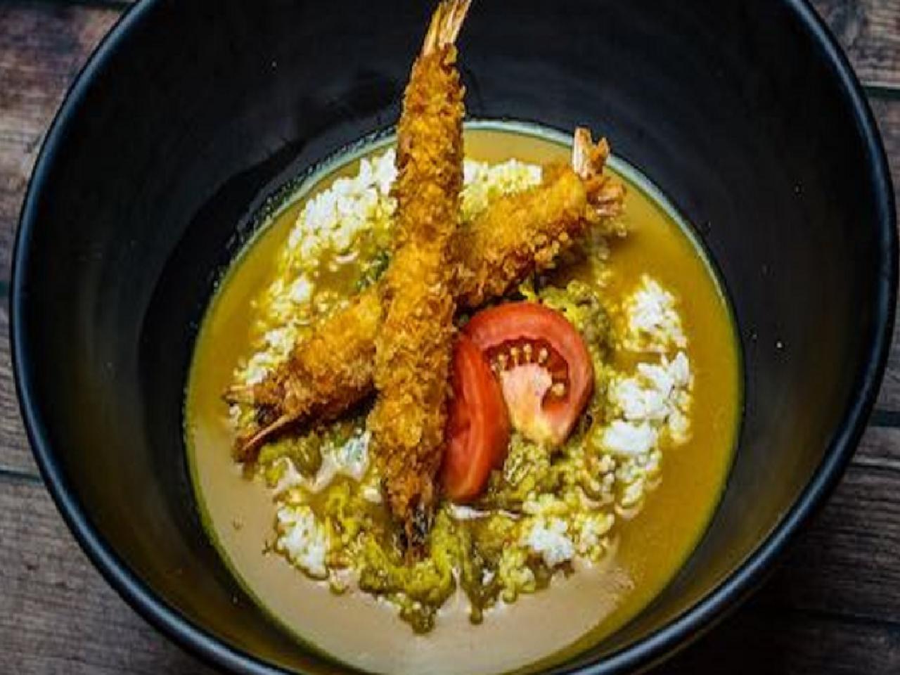 King Prawn Curry Rice