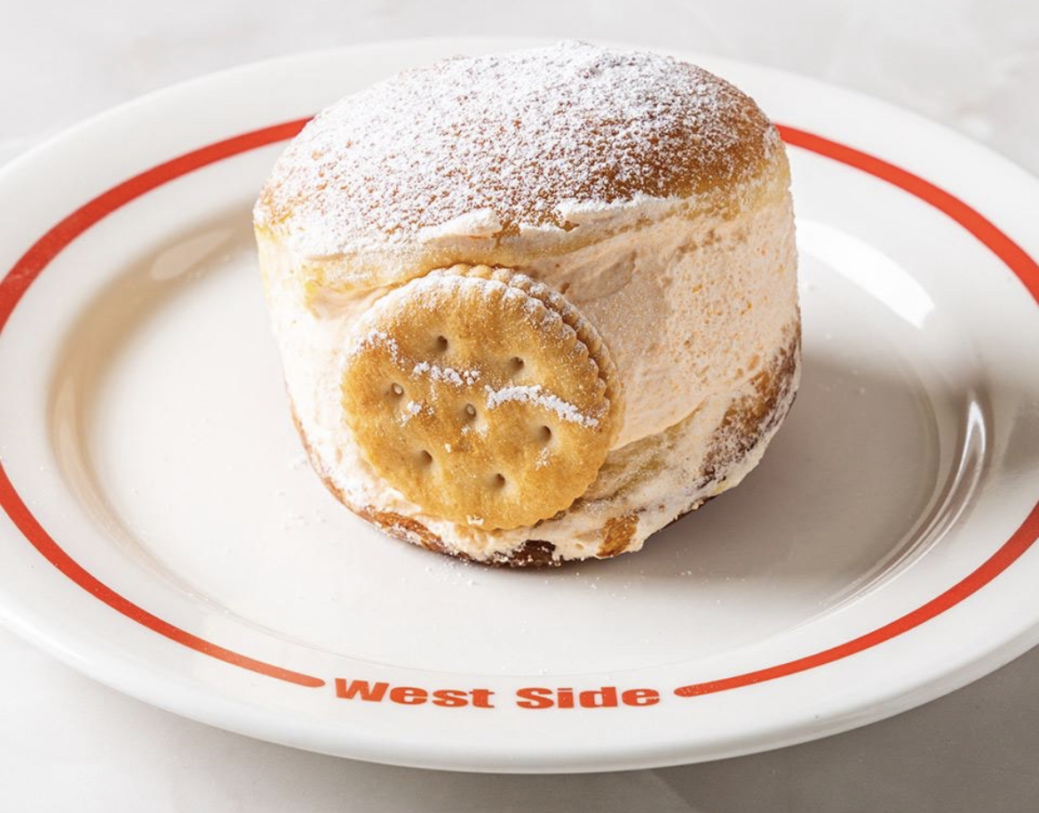 Yellow Cheese Donut