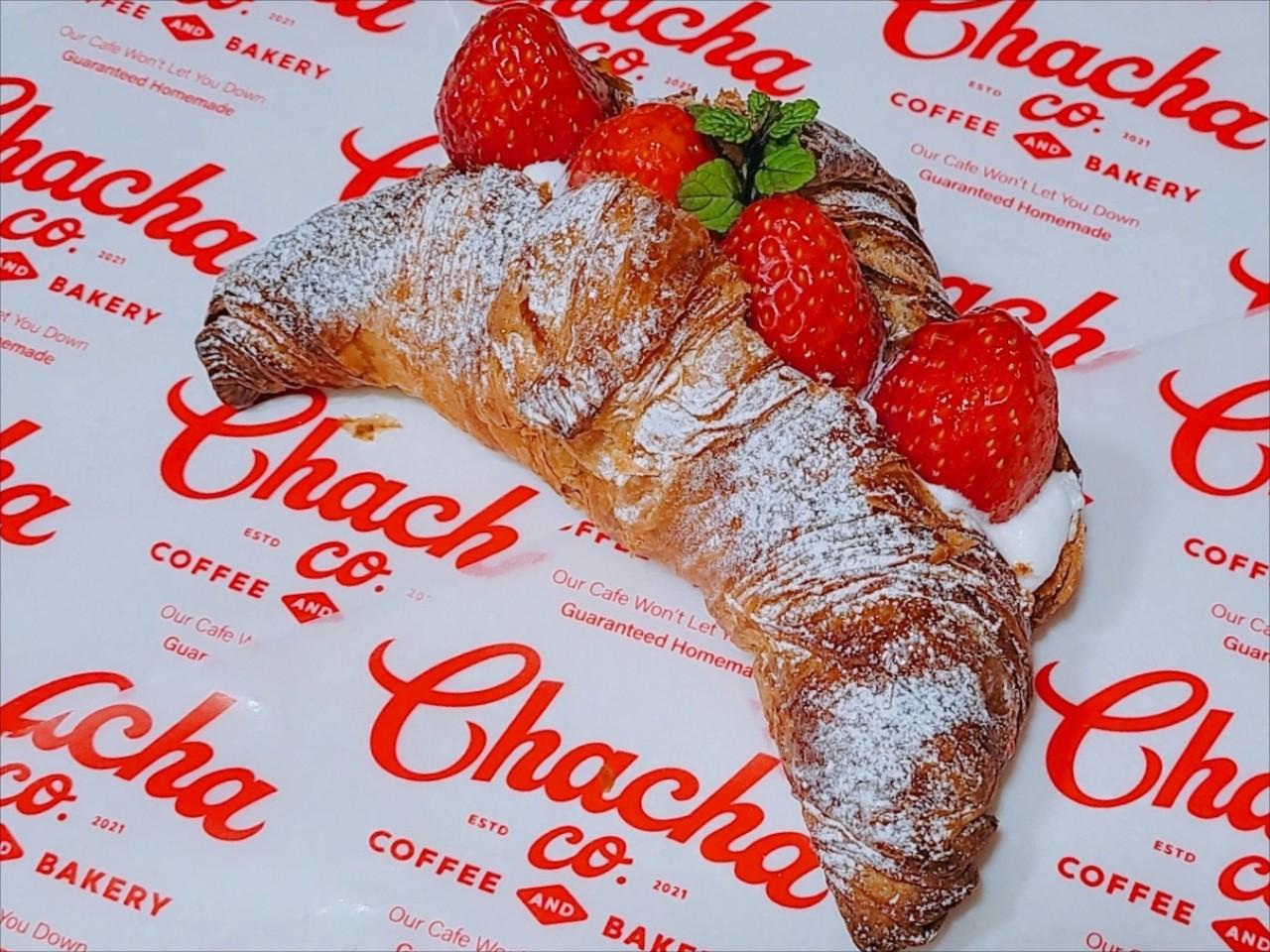 Fresh Strawberry Croissant