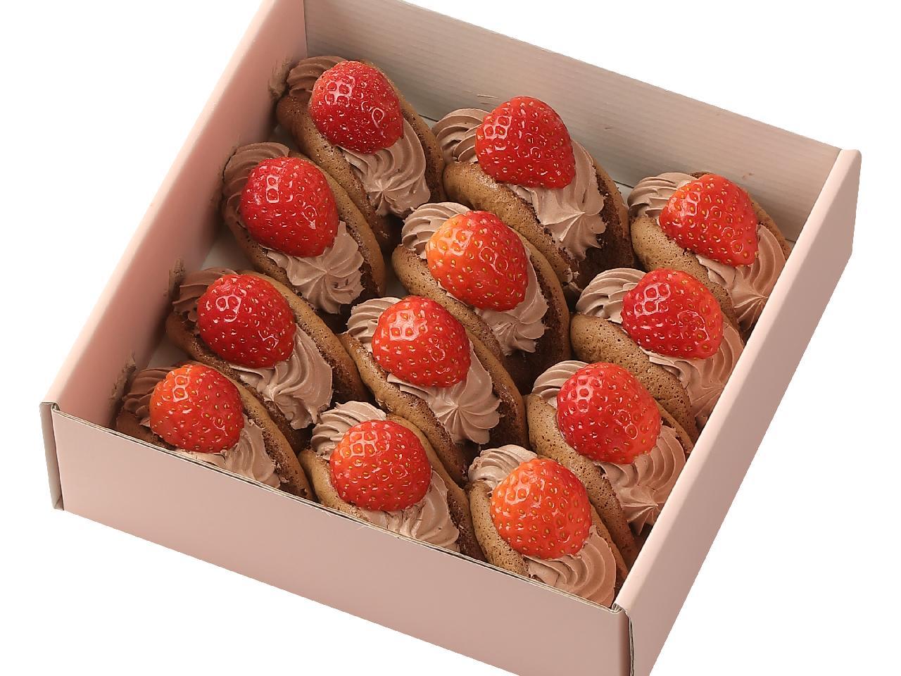 Choco Strawberry Omelet 12 Pieces