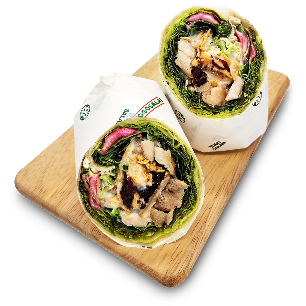 Garlic Chicken Wrap