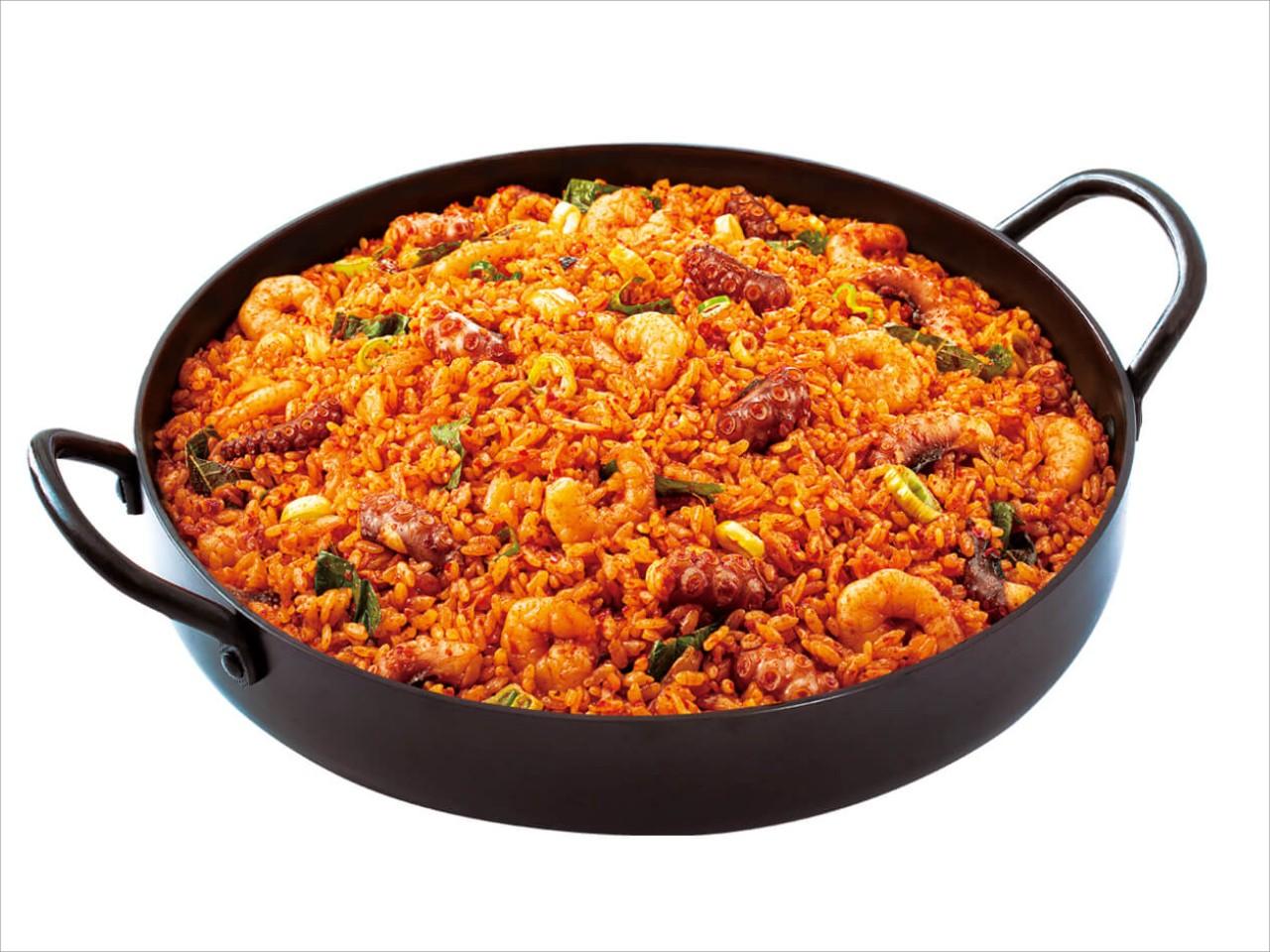Octopus and Shrimp Sizzling Fried Rice