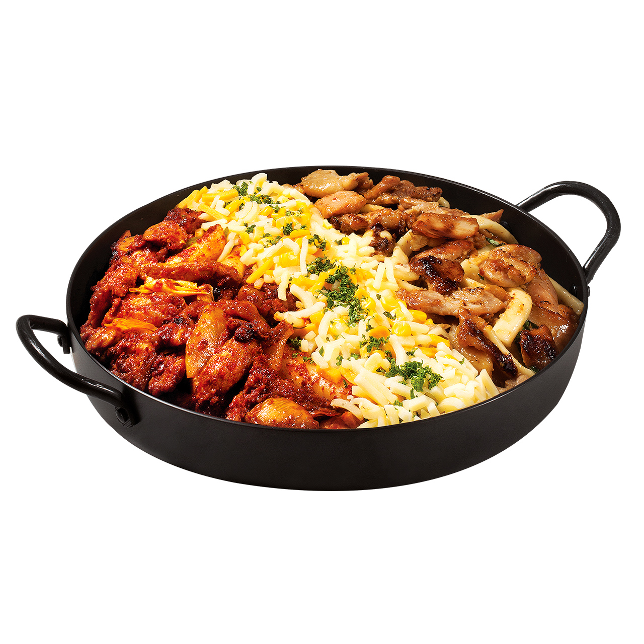 Half and Half Chicken Galbi