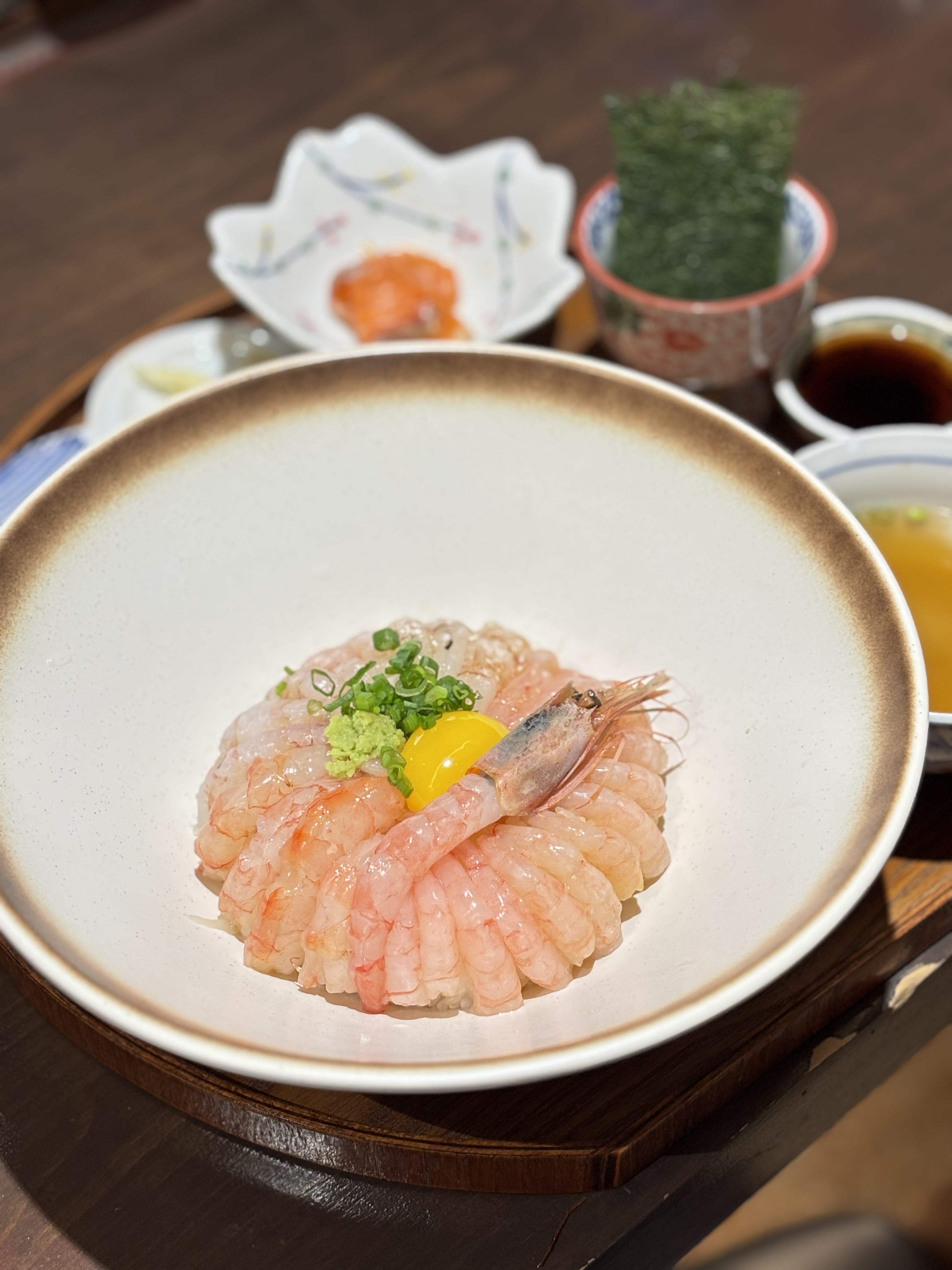 Special Raw Shrimp Rice Set