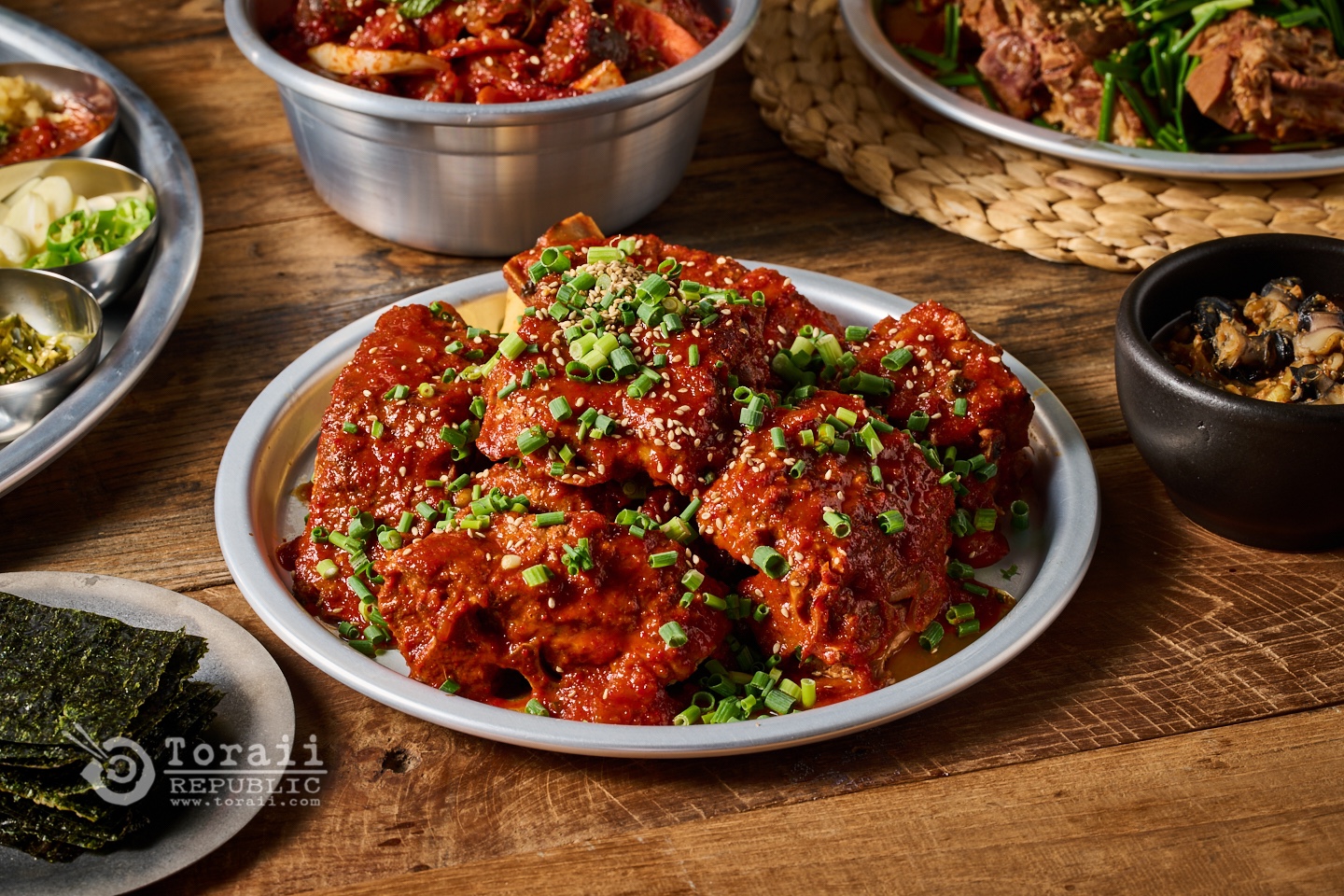 Spicy eggplant stew