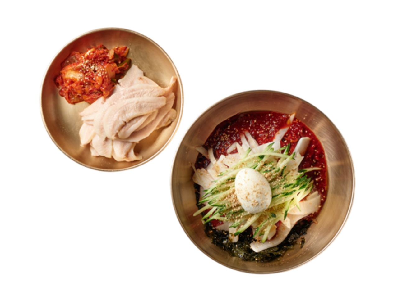 Spicy Buckwheat Noodles + Boiled Pork (1 Serving) Set