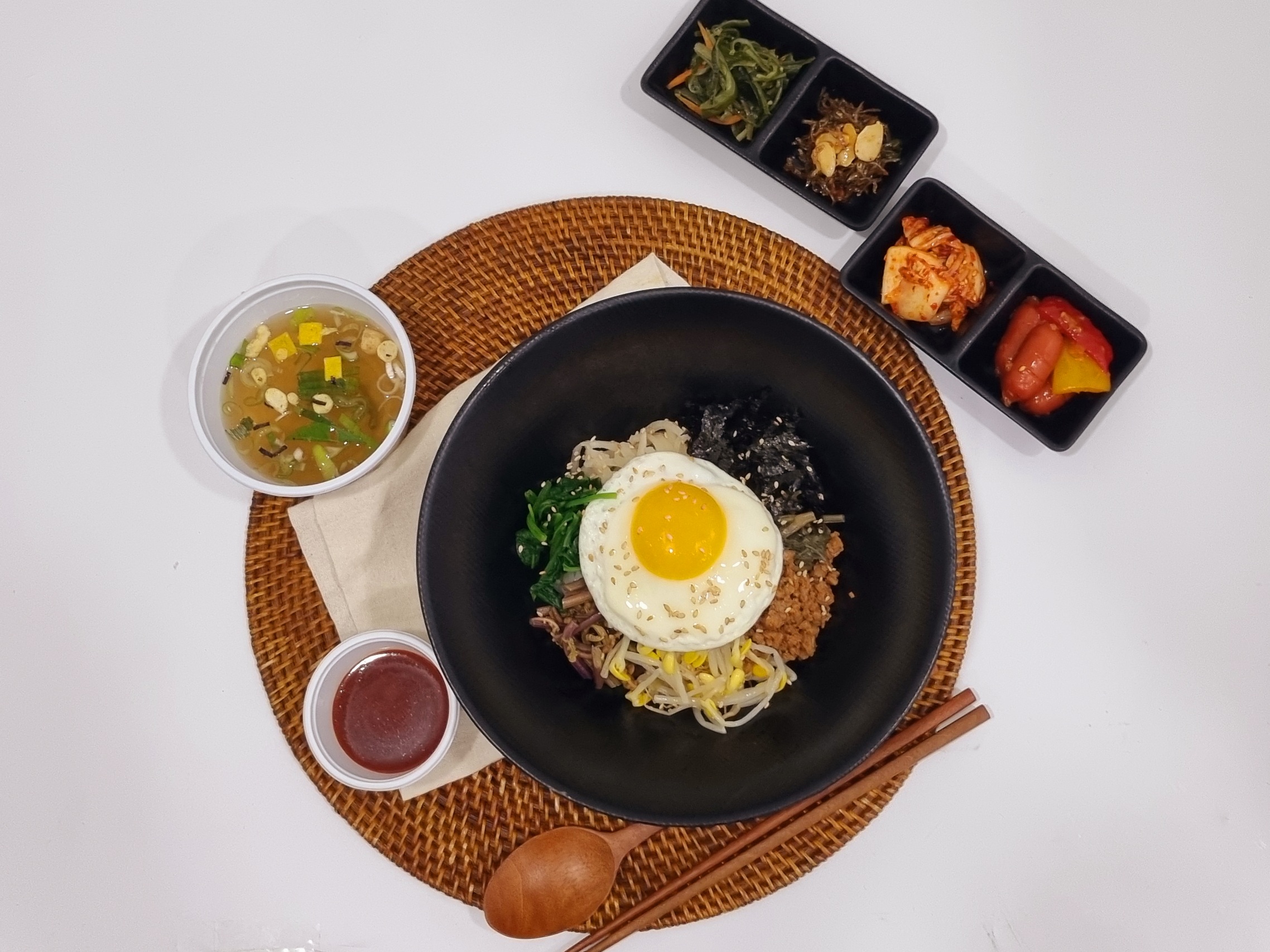Bibimbap + Soybean Paste Jjigae