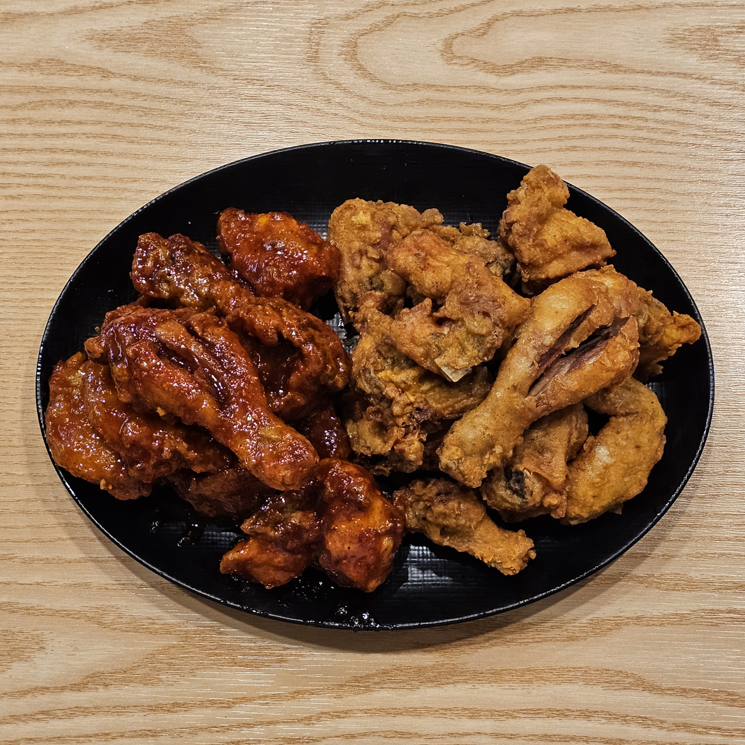 Half Fried & Half Seasoned Chicken (Bone-in)